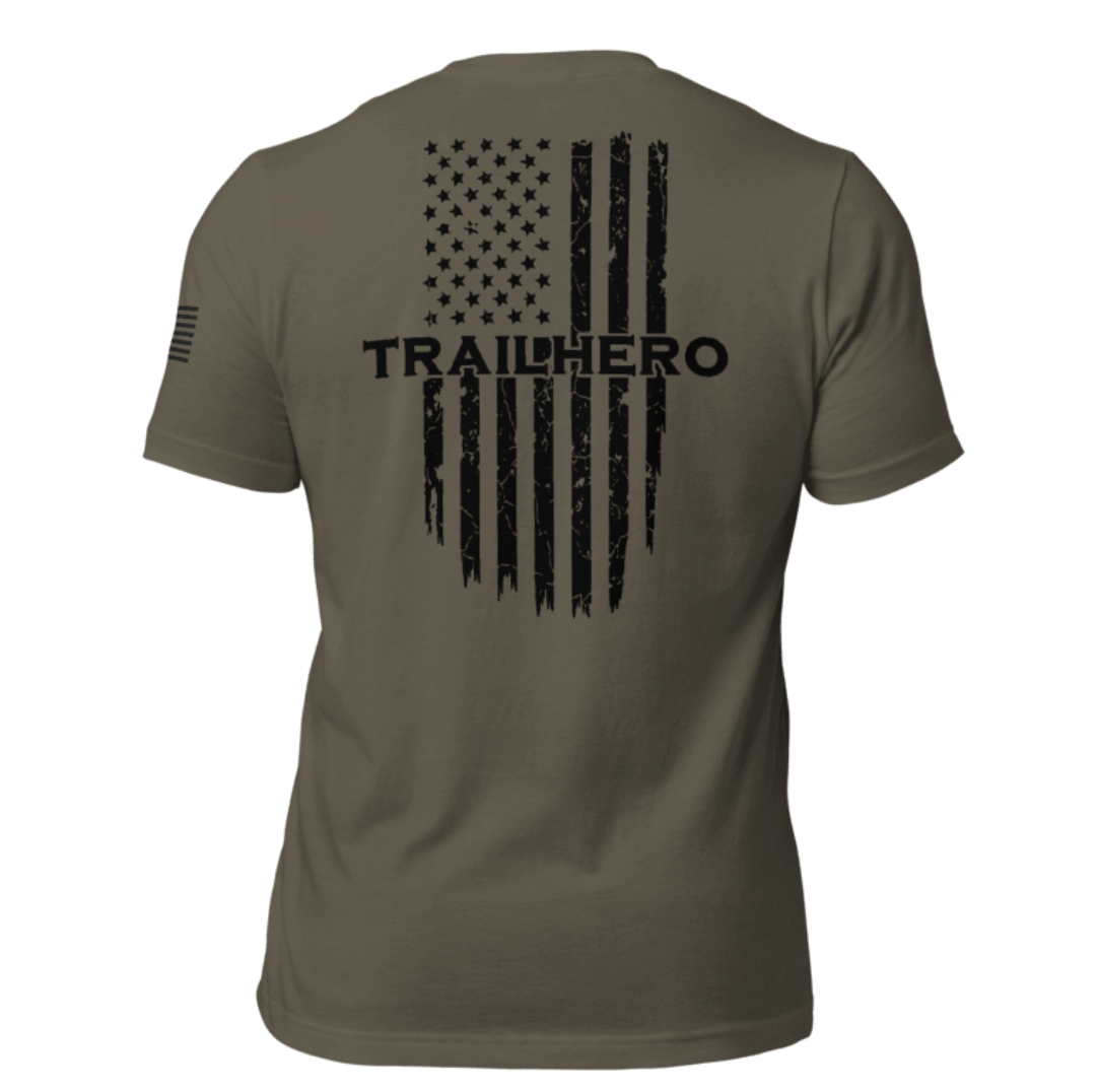 Trail Hero - Unisex - Pre-shrunk 100% Cotton T-Shirt - 14 Guys Colors
