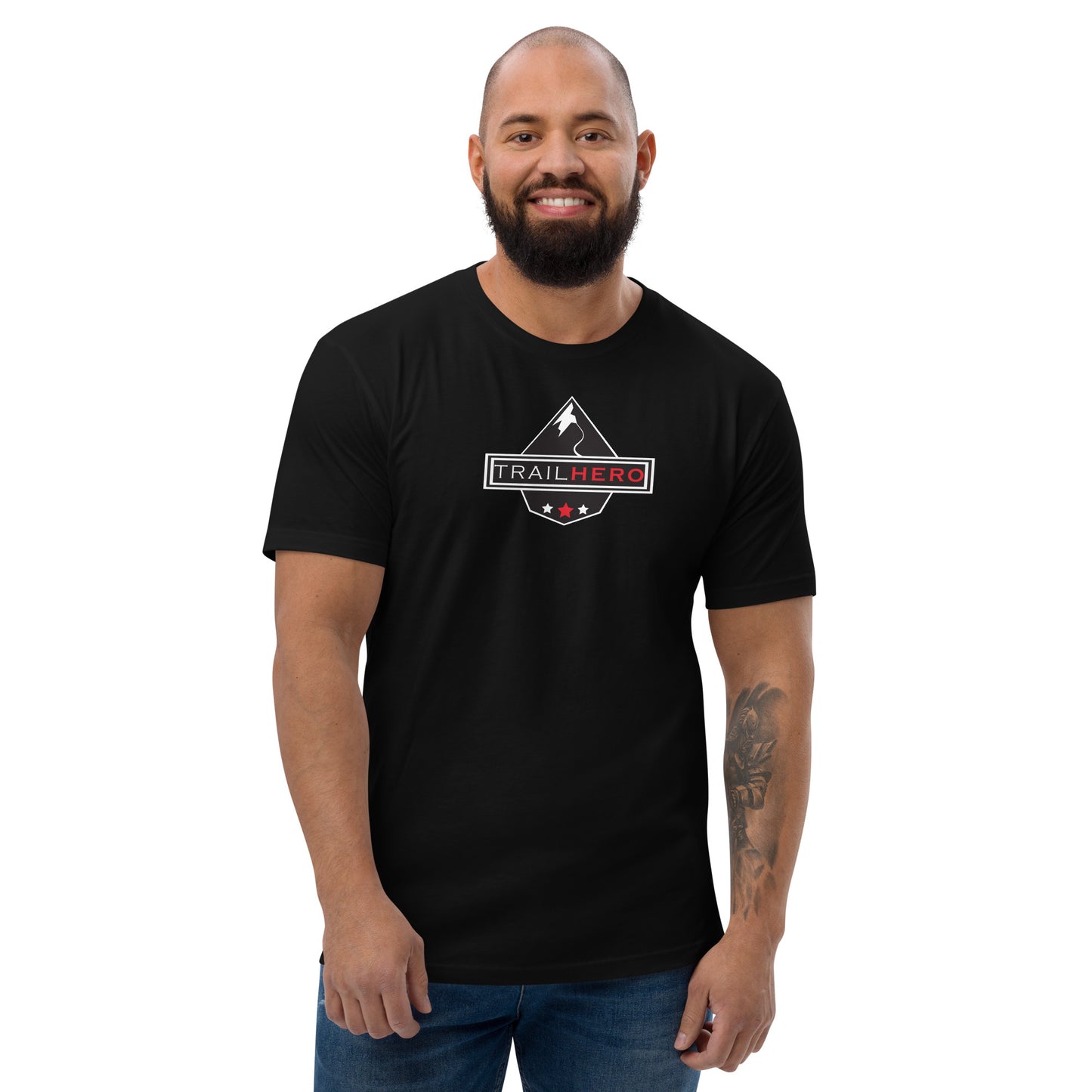 Trail Hero - Unisex - Full Color Flag - Pre-Shrunk 100% Cotton Next Level T-Shirt - 4 Colors