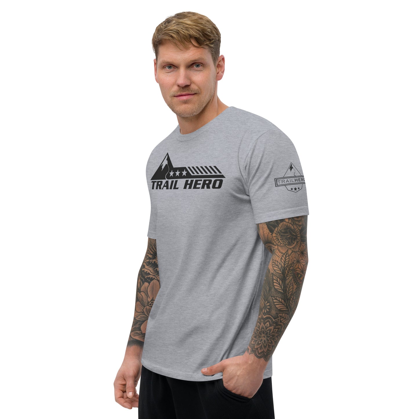 Trail Hero - Unisex - Pre-shrunk 100% Cotton Short Sleeve T-shirt - 4 Colors