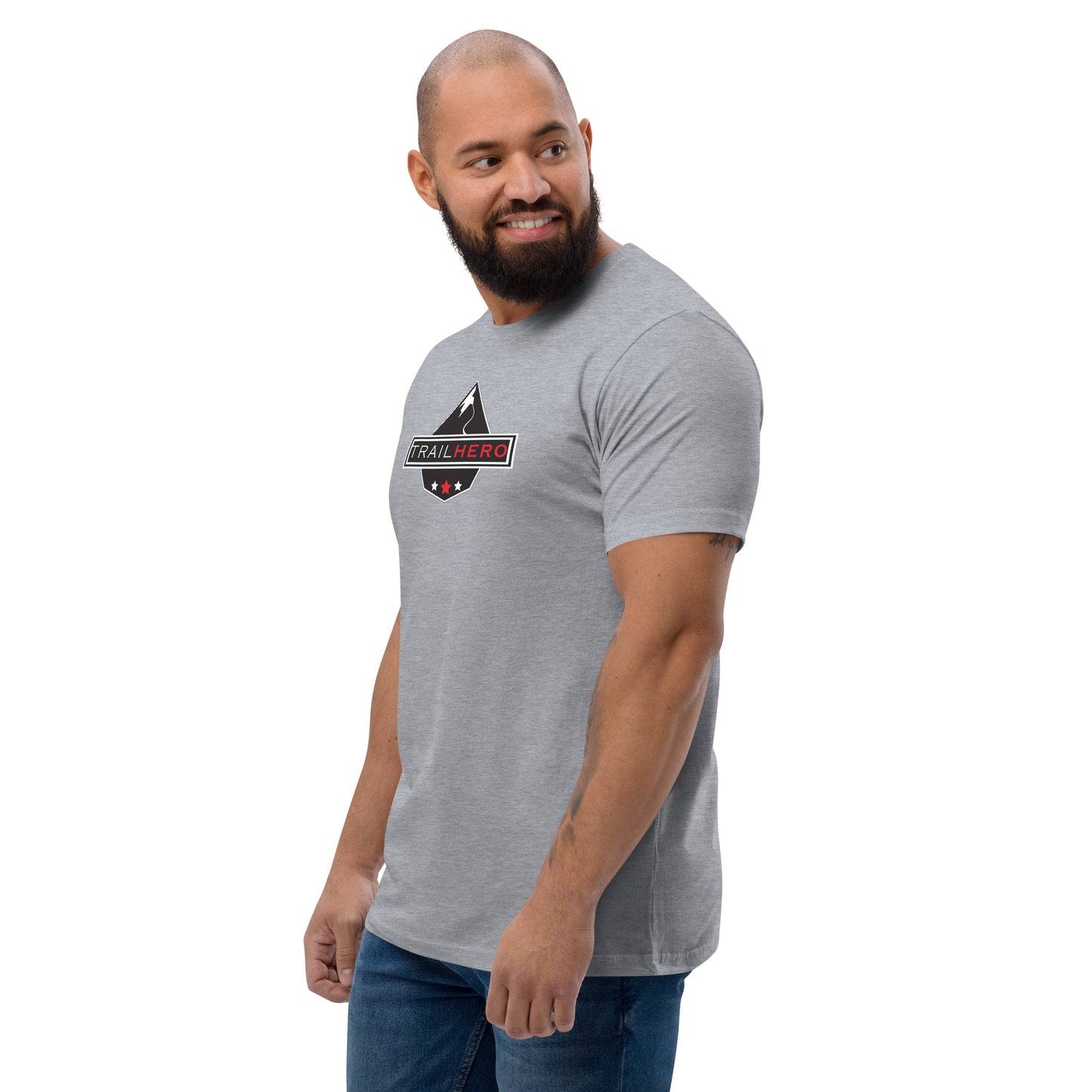 Trail Hero - Unisex - Full Color Flag - Pre-Shrunk 100% Cotton Next Level T-Shirt - 4 Colors