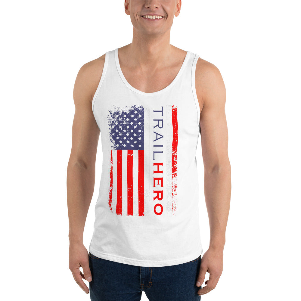 Trail Hero - Mens - 100% Cotton Muscle Tank Top - Color Set 1