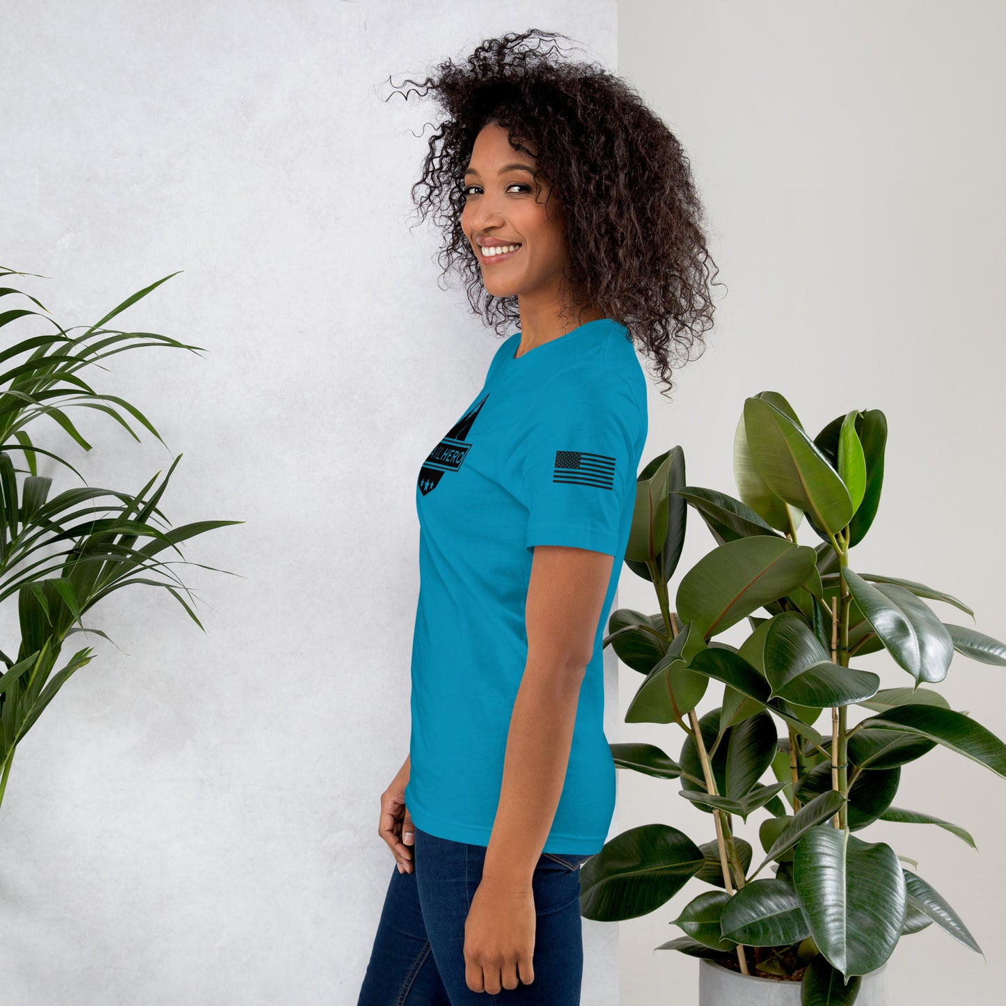 Trail Hero - Unisex - Pre-shrunk 100% Cotton Flag T-shirt - 10 Colors