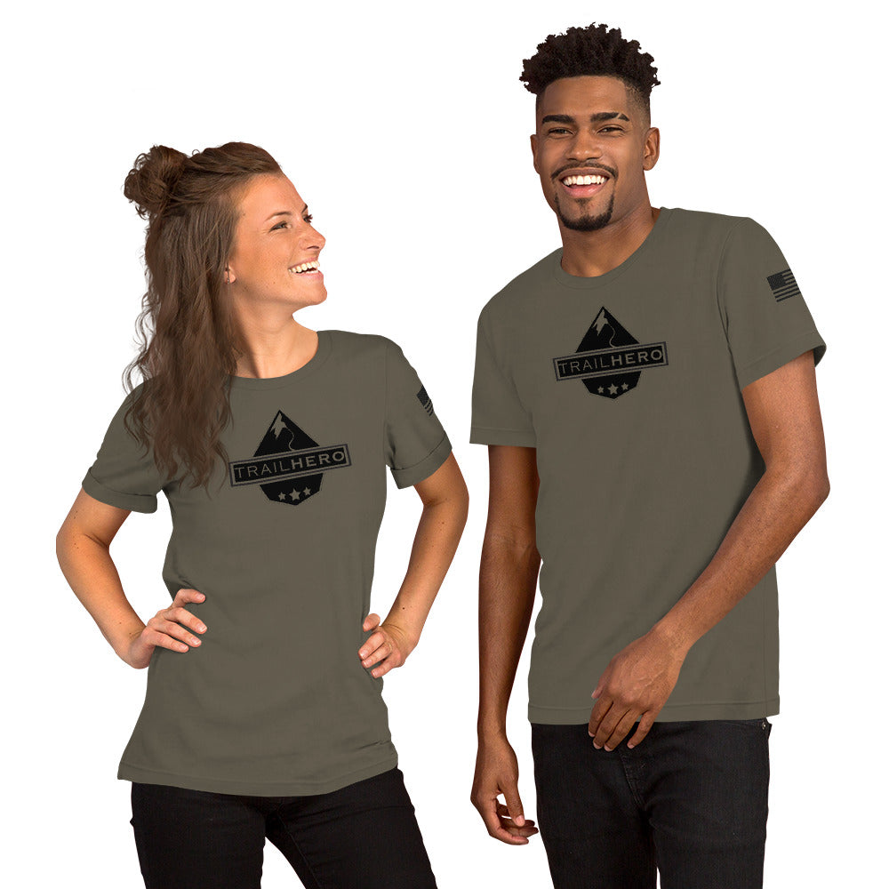 Trail Hero - Unisex - Pre-shrunk 100% Cotton T-Shirt - 14 Guys Colors