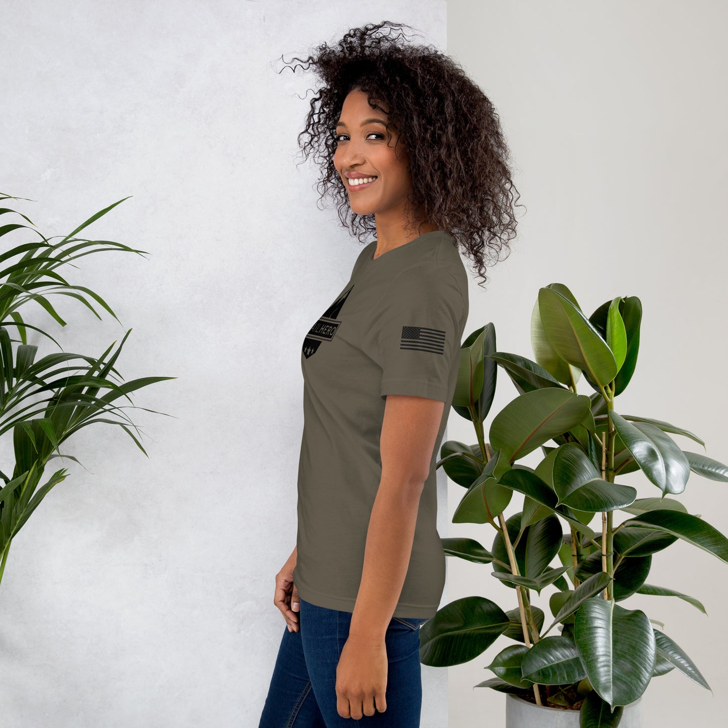Trail Hero - Unisex - Pre-shrunk 100% Cotton Flag T-shirt - 10 Colors