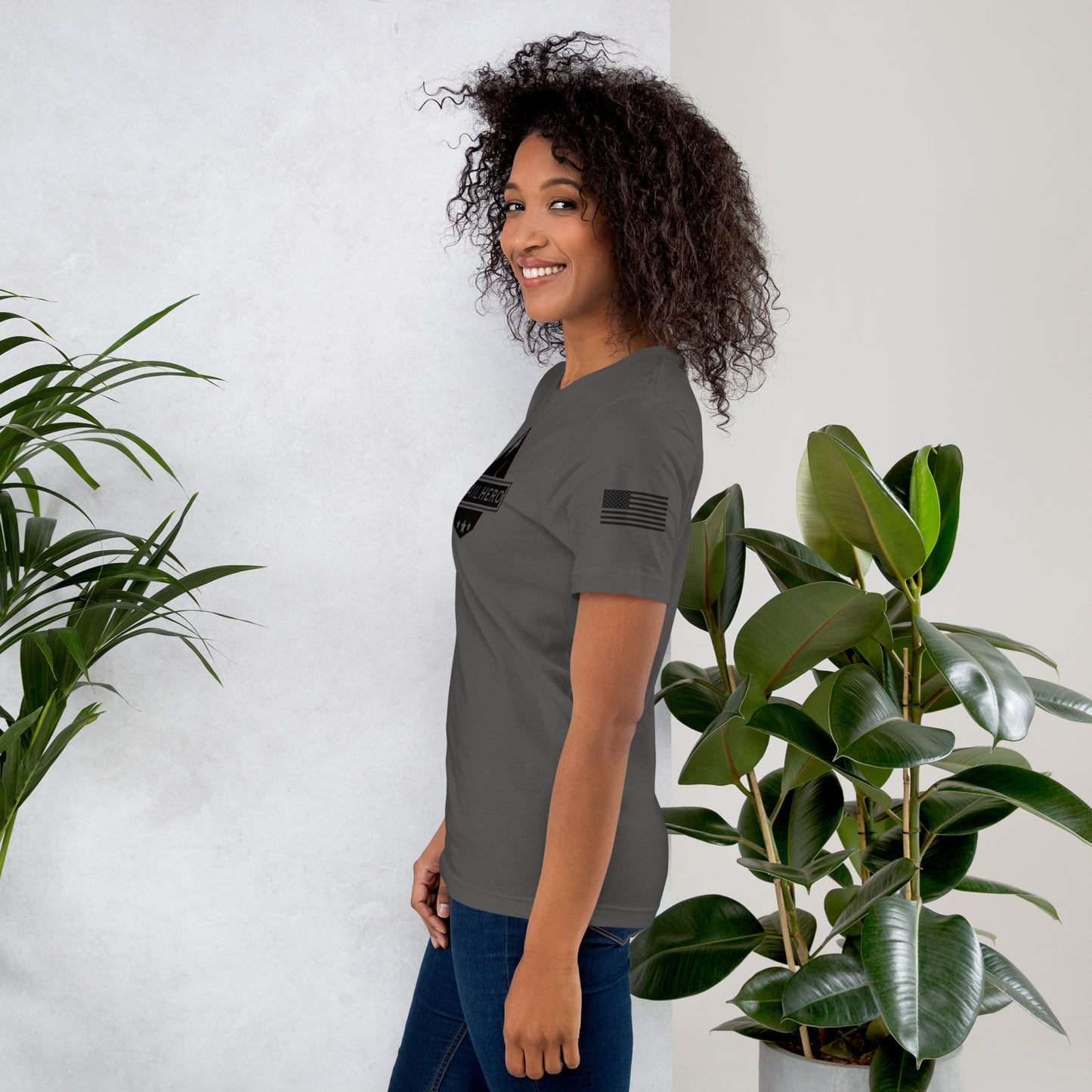 Trail Hero - Unisex - Pre-shrunk 100% Cotton Flag T-shirt - 10 Colors