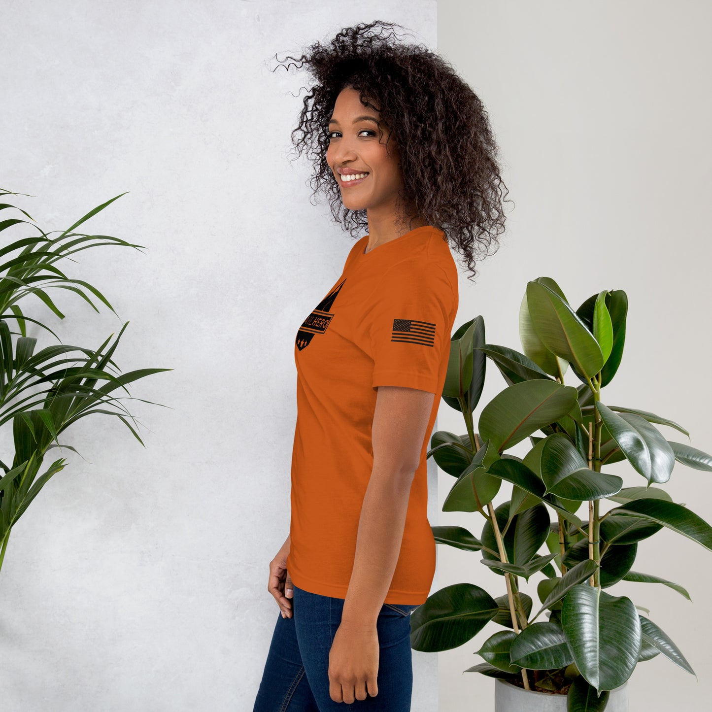 Trail Hero - Unisex - Pre-shrunk 100% Cotton Flag T-shirt - 10 Colors