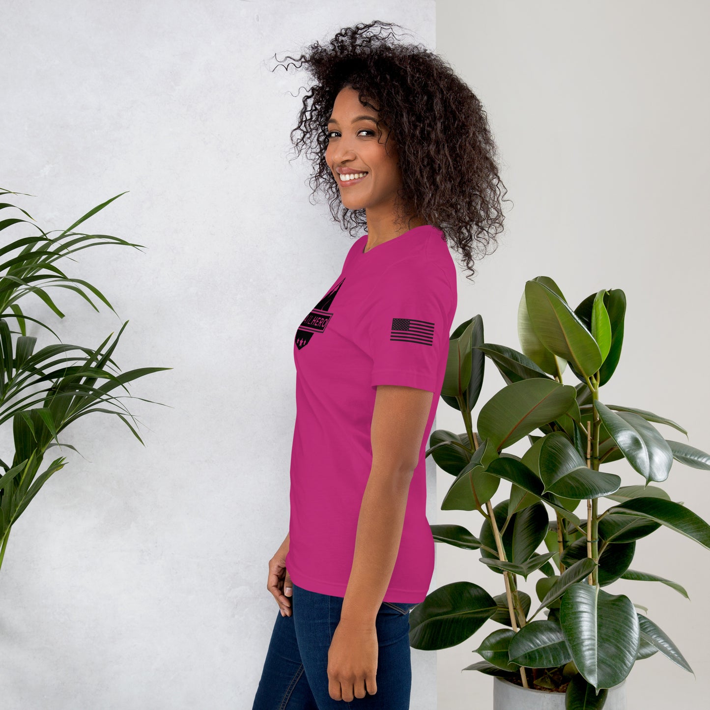 Trail Hero - Unisex - Pre-shrunk 100% Cotton Flag T-shirt - 10 Colors