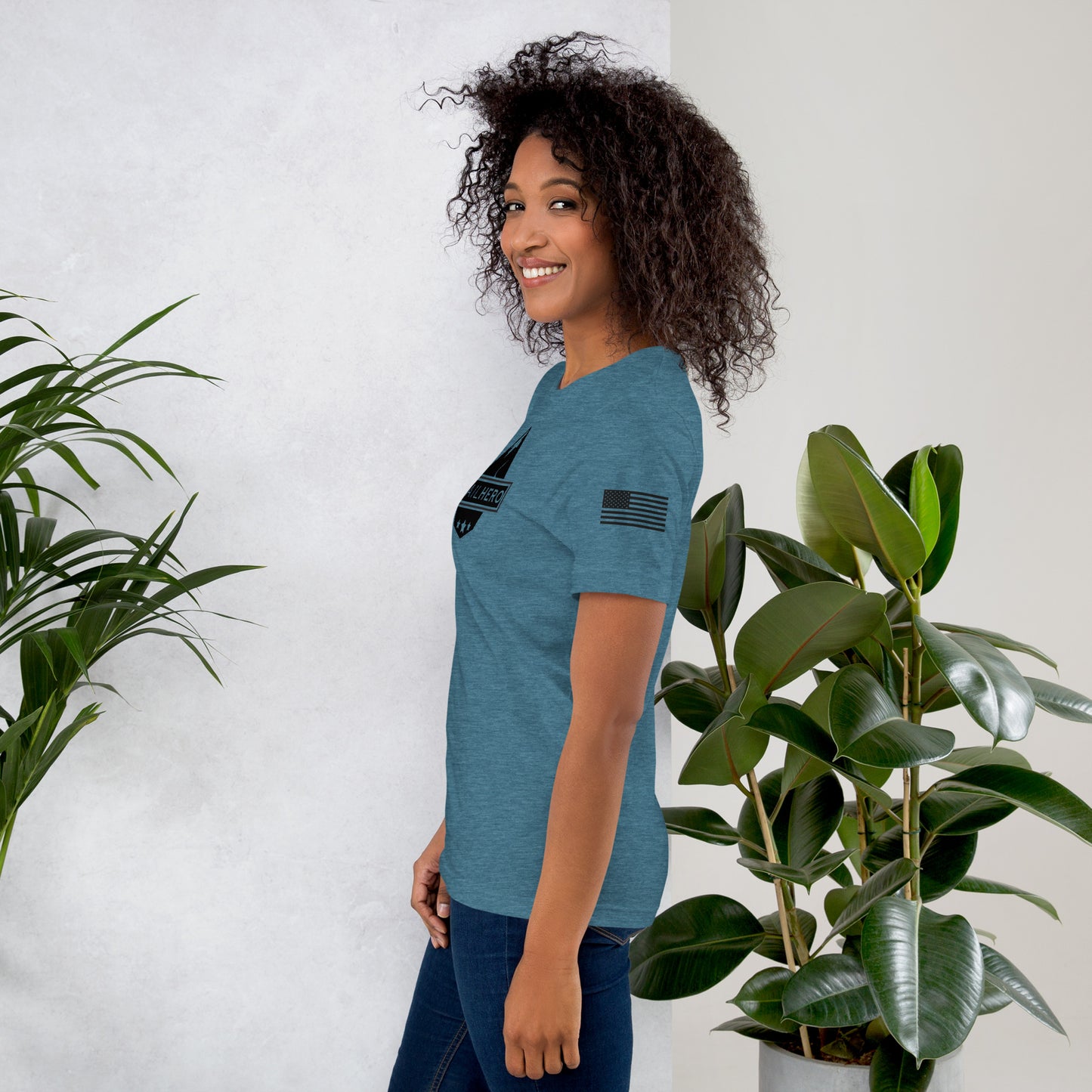 Trail Hero - Unisex - Pre-shrunk 100% Cotton Flag T-shirt - 10 Colors