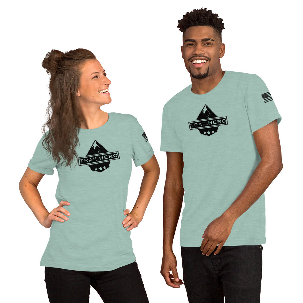 Trail Hero - Unisex - Pre-shrunk 100% Cotton T-Shirt - 14 Girly Colors