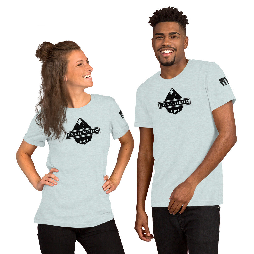 Trail Hero - Unisex - Pre-shrunk 100% Cotton T-Shirt - 14 Girly Colors