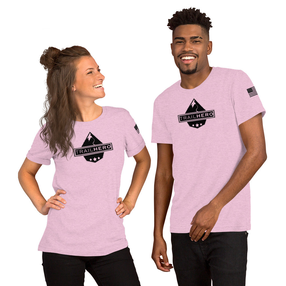 Trail Hero - Unisex - Pre-shrunk 100% Cotton T-Shirt - 14 Girly Colors