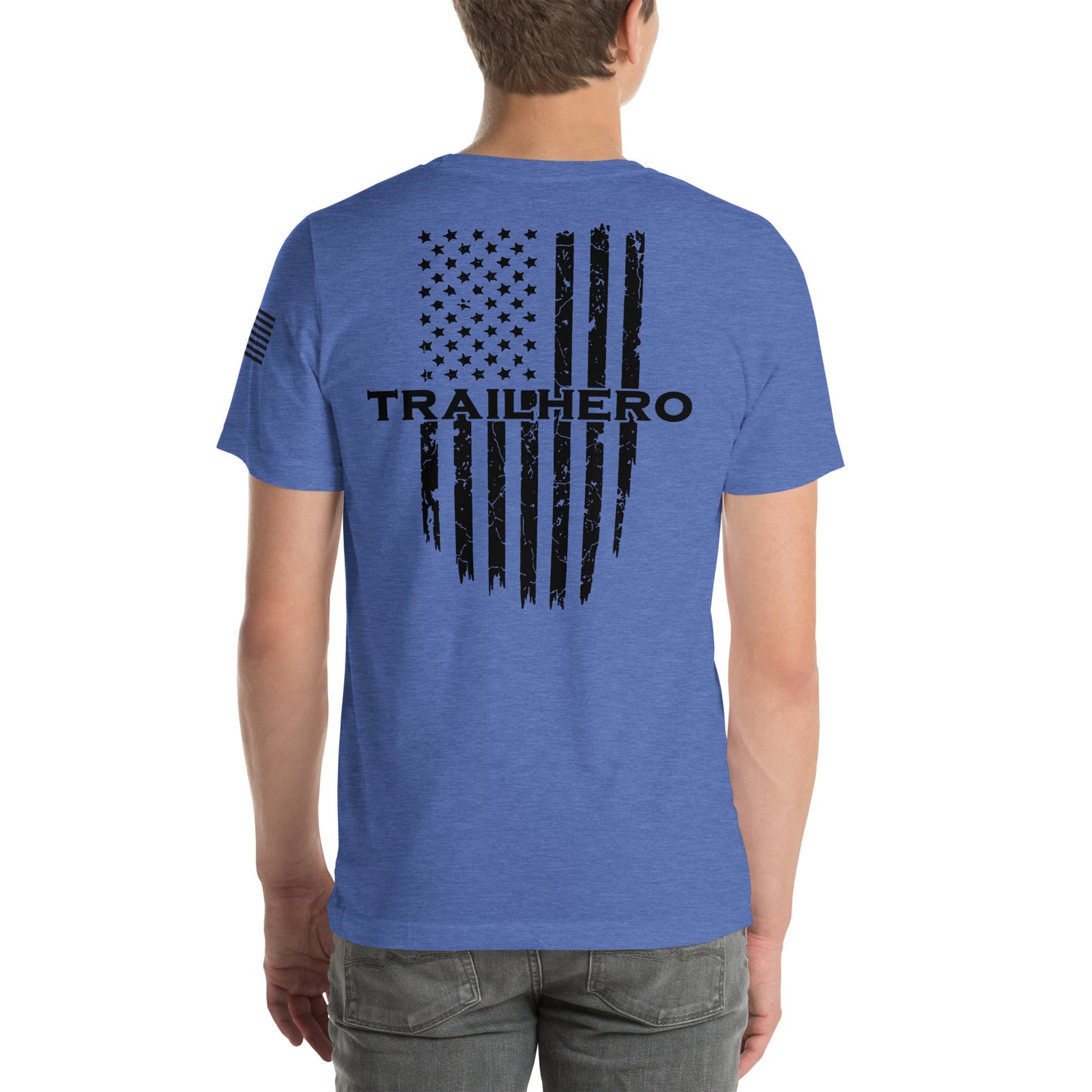 Trail Hero - Unisex - Pre-Shrunk 100% Cotton Flag T-shirt - 7 Colors
