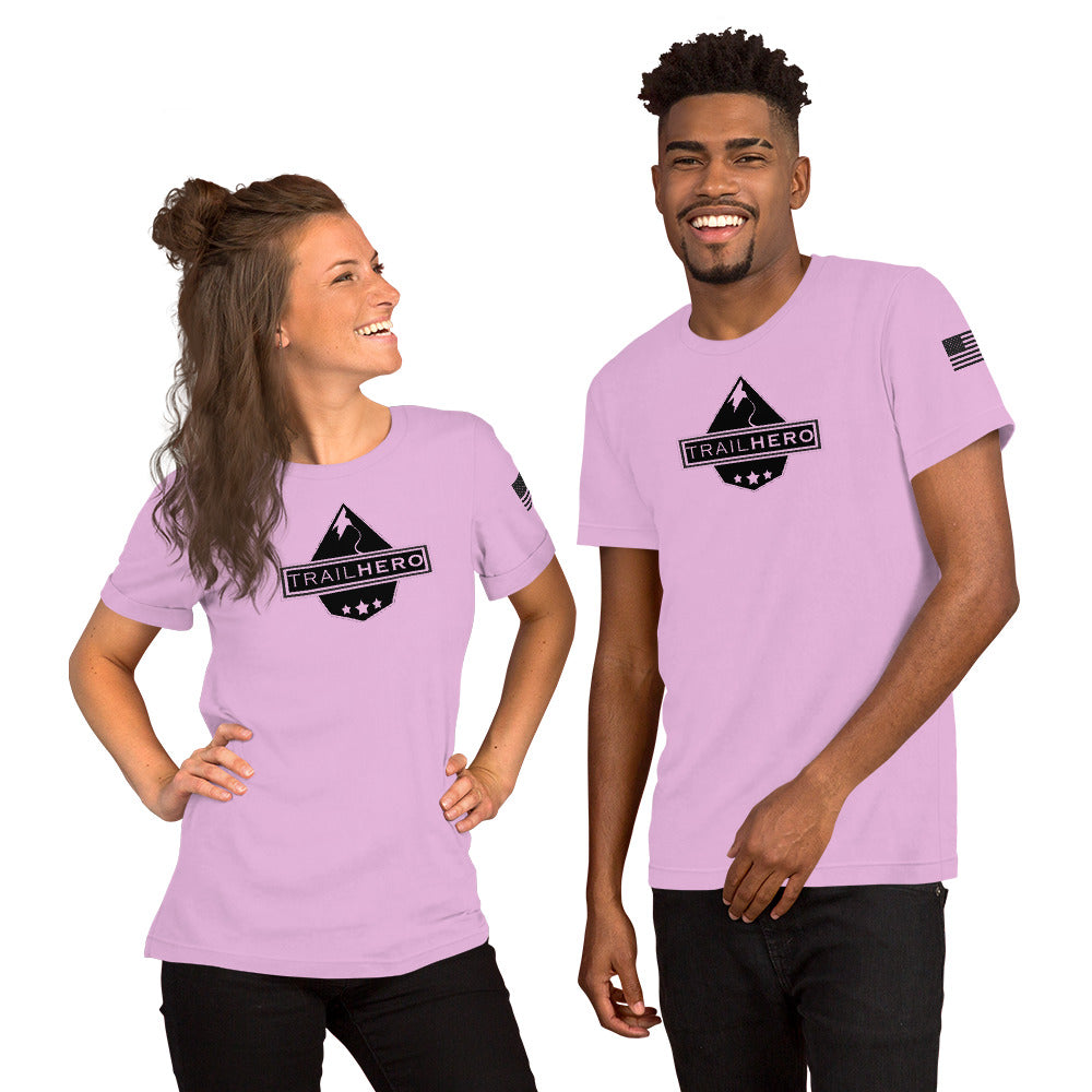 Trail Hero - Unisex - Pre-shrunk 100% Cotton T-Shirt - 14 Girly Colors