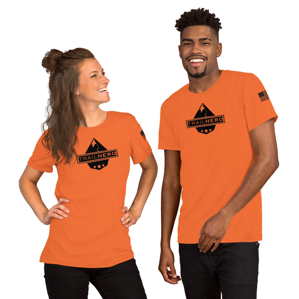 Trail Hero - Unisex - Pre-shrunk 100% Cotton T-Shirt - 14 Guys Colors