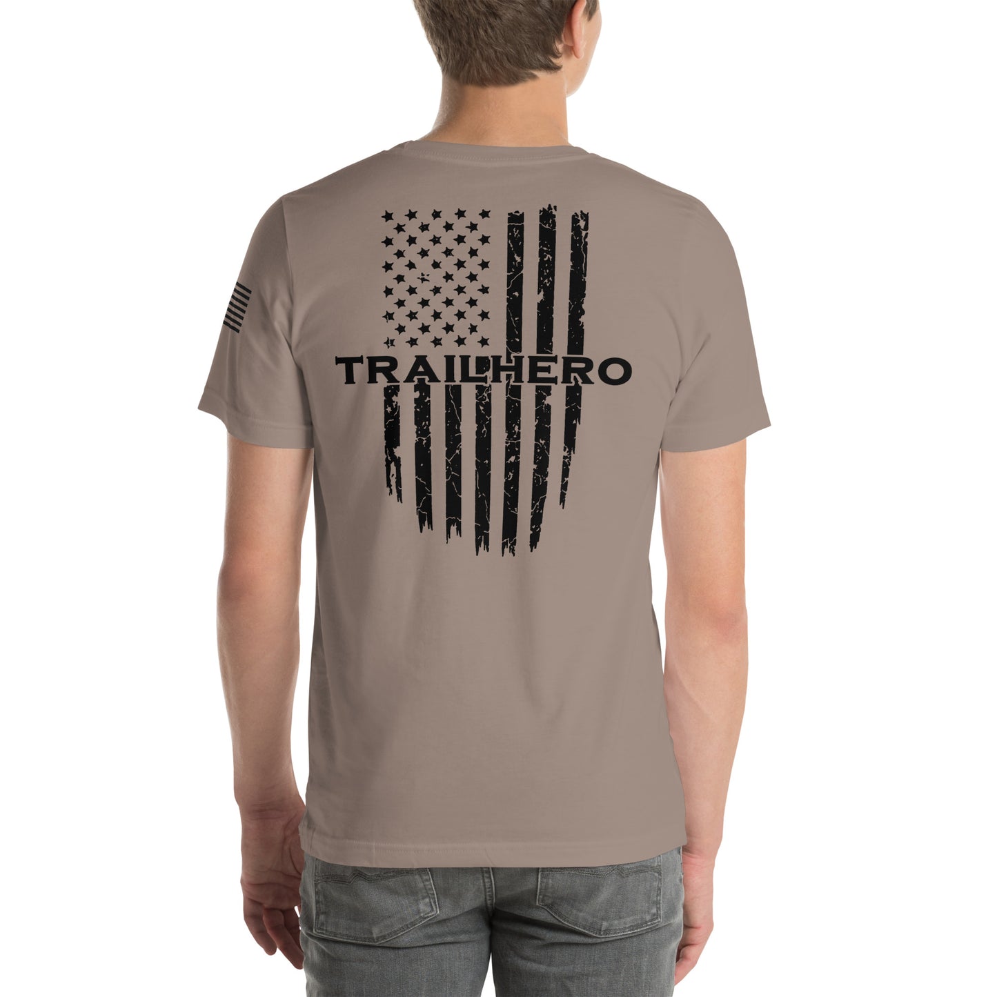 Trail Hero - Unisex - Pre-Shrunk 100% Cotton Flag T-shirt - 7 Colors
