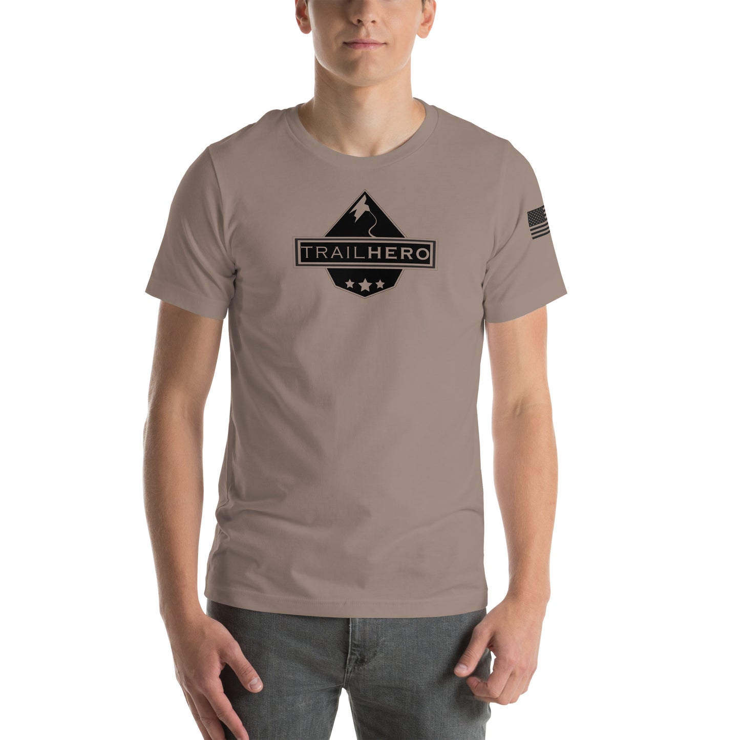 Trail Hero - Unisex - Pre-Shrunk 100% Cotton Flag T-shirt - 7 Colors