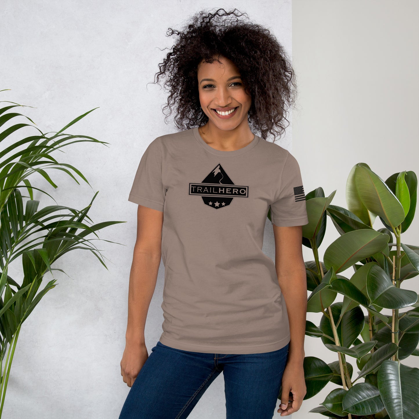 Trail Hero - Unisex - Pre-shrunk 100% Cotton Flag T-shirt - 10 Colors