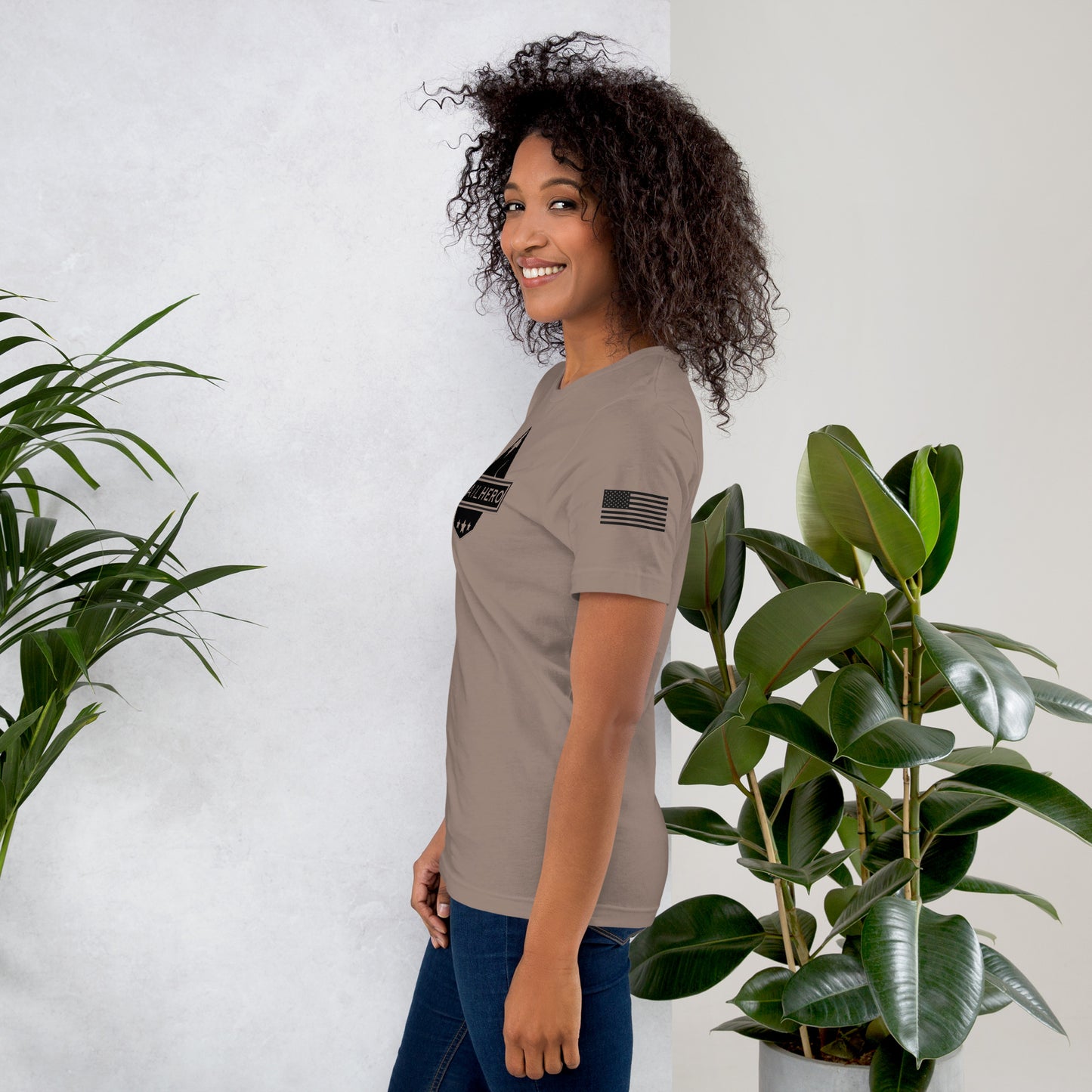 Trail Hero - Unisex - Pre-shrunk 100% Cotton Flag T-shirt - 10 Colors