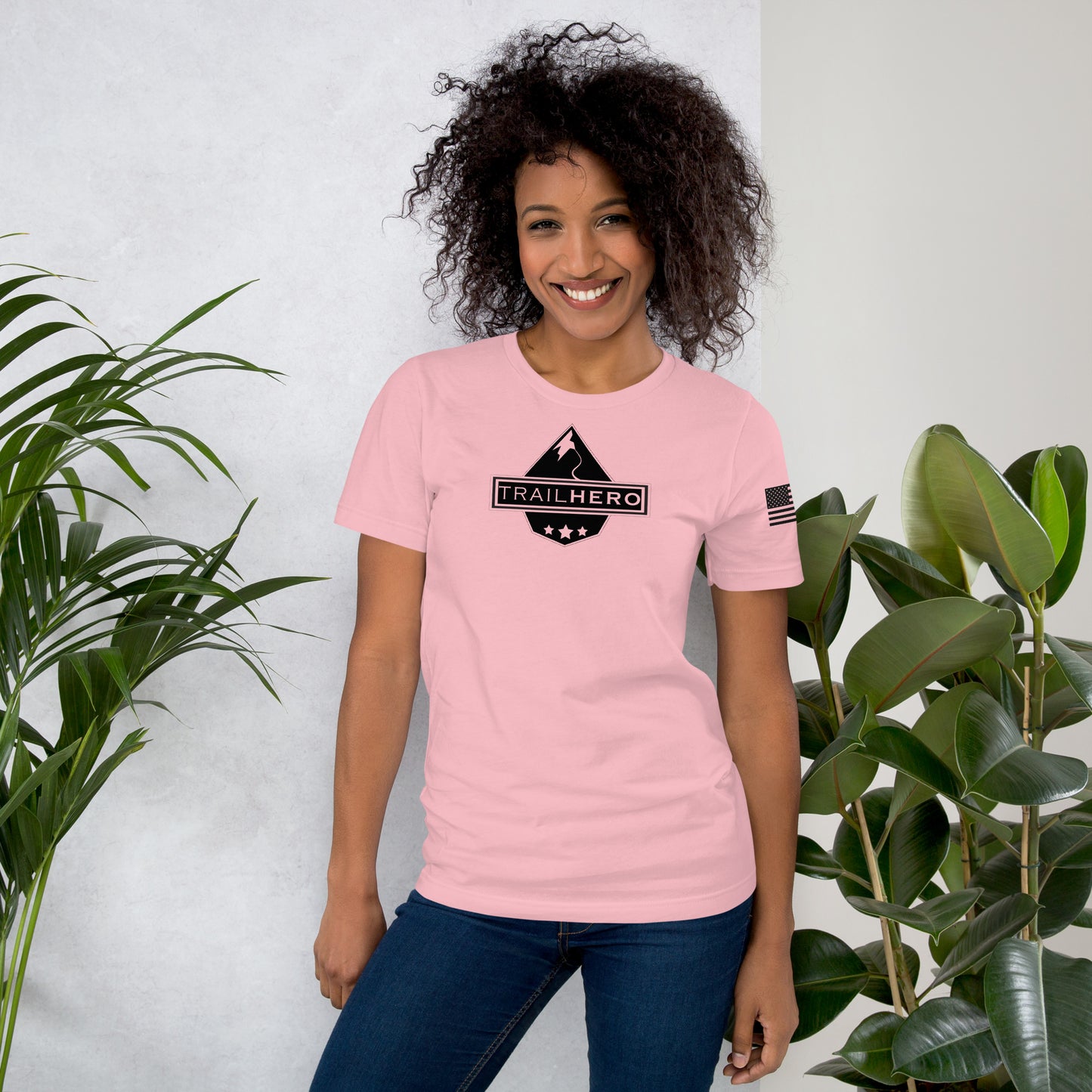 Trail Hero - Unisex - Pre-shrunk 100% Cotton Flag T-shirt - 10 Colors