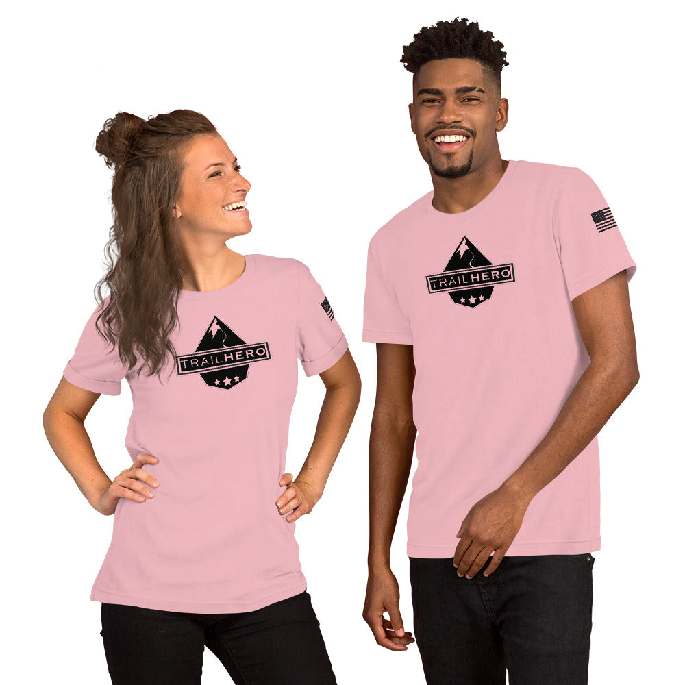 Trail Hero - Unisex - Pre-shrunk 100% Cotton T-Shirt - 14 Girly Colors