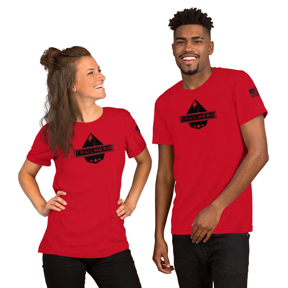 Trail Hero - Unisex - Pre-shrunk 100% Cotton T-Shirt - 14 Girly Colors