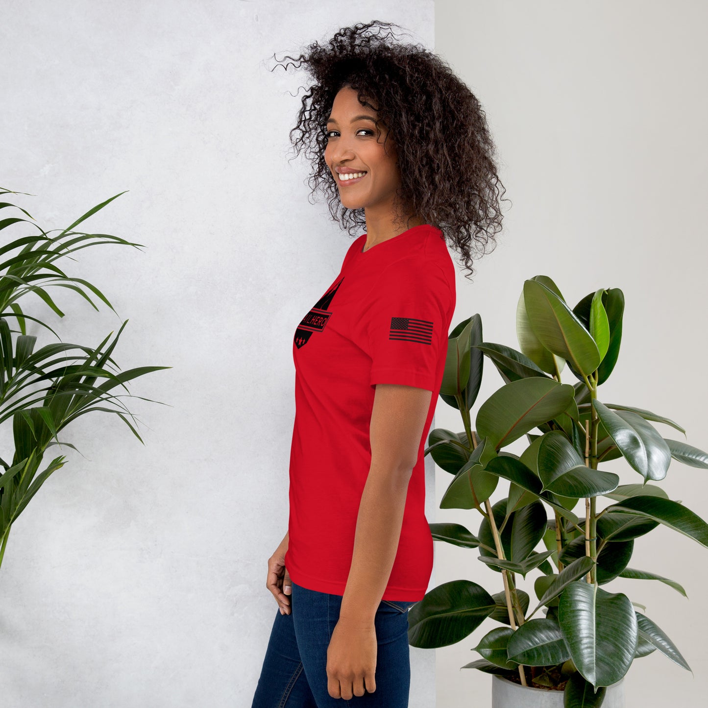 Trail Hero - Unisex - Pre-shrunk 100% Cotton Flag T-shirt - 10 Colors