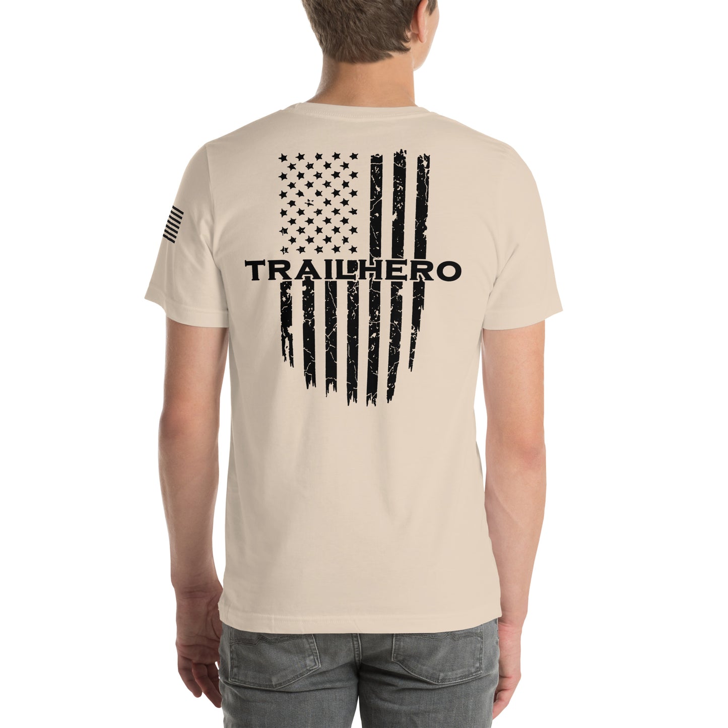 Trail Hero - Unisex - Pre-Shrunk 100% Cotton Flag T-shirt - 7 Colors
