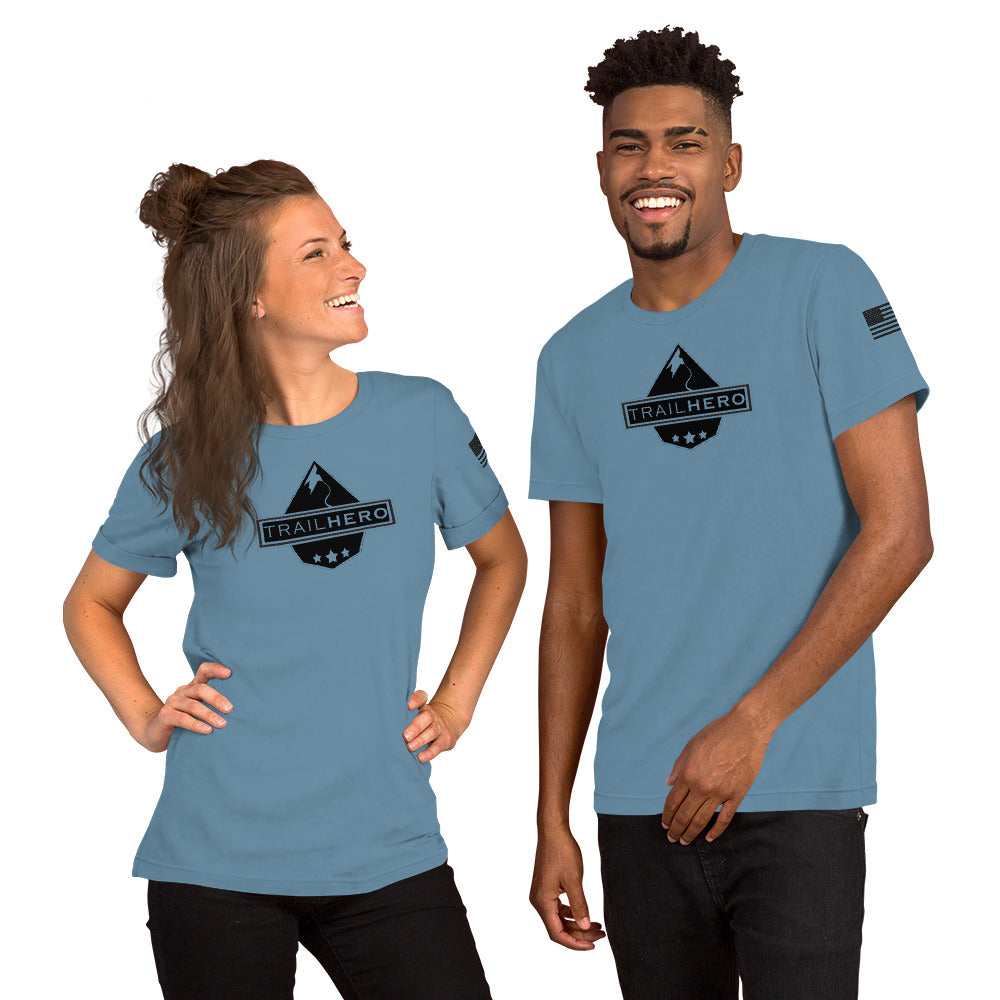 Trail Hero - Unisex - Pre-shrunk 100% Cotton T-Shirt - 14 Guys Colors