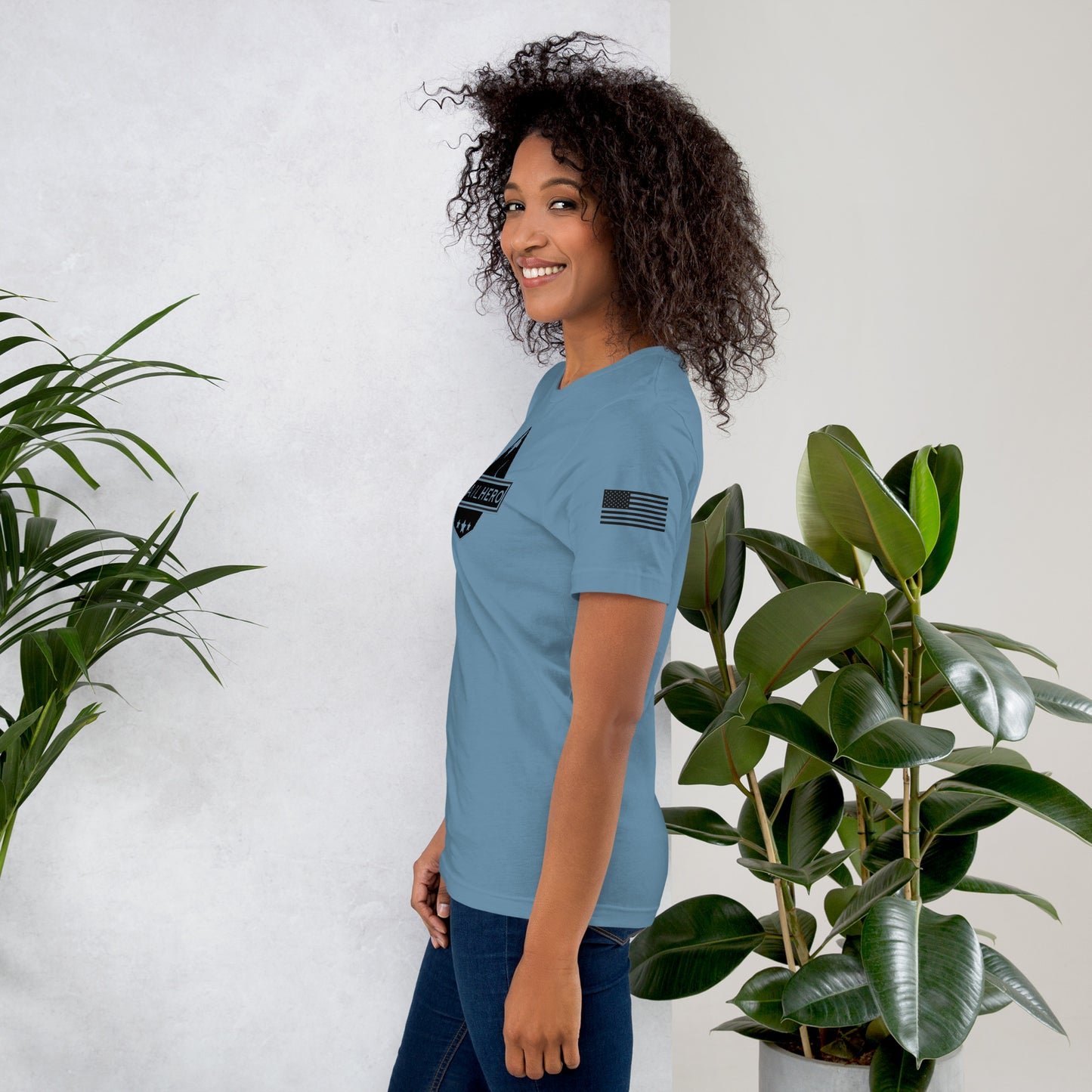 Trail Hero - Unisex - Pre-shrunk 100% Cotton Flag T-shirt - 10 Colors