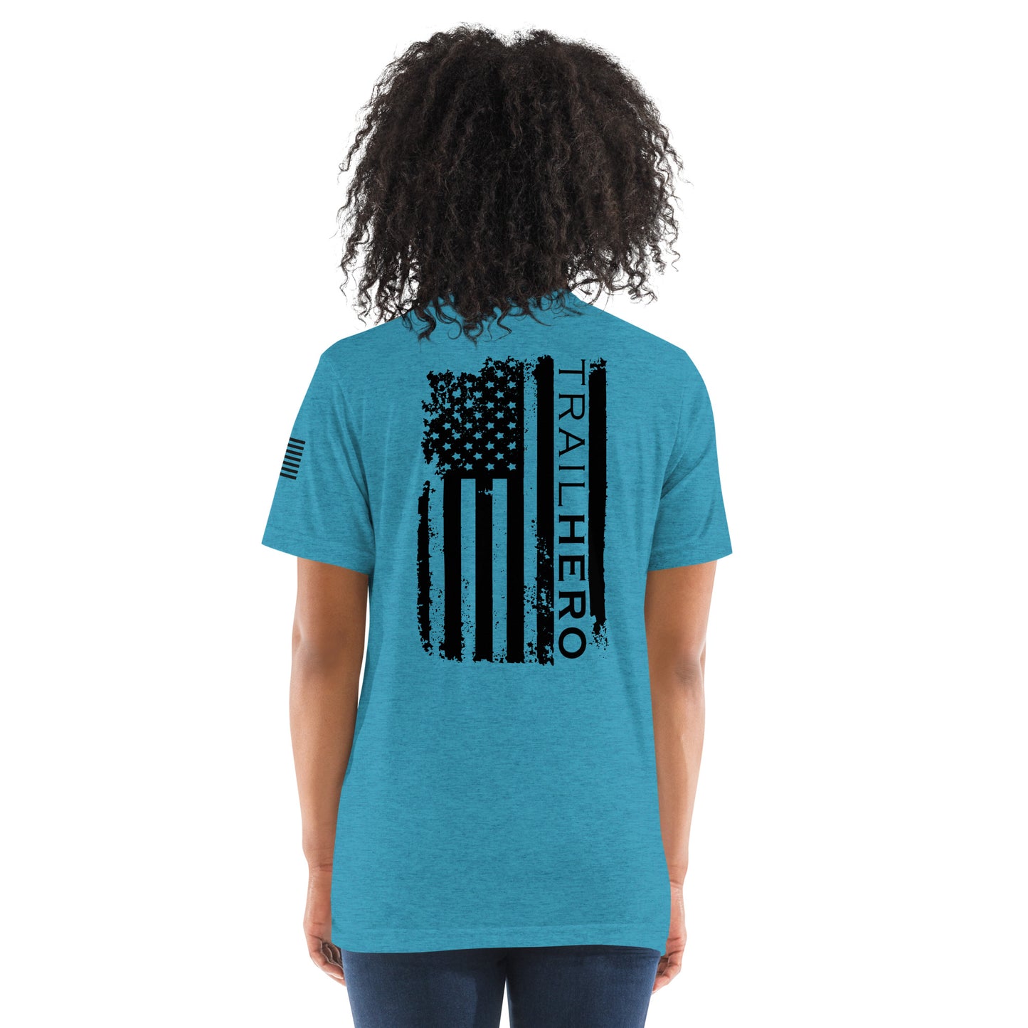 Trail Hero - Womens - Bella Canvas - Pre-Shrunk Tri-Blend - Short Sleeve T-shirt