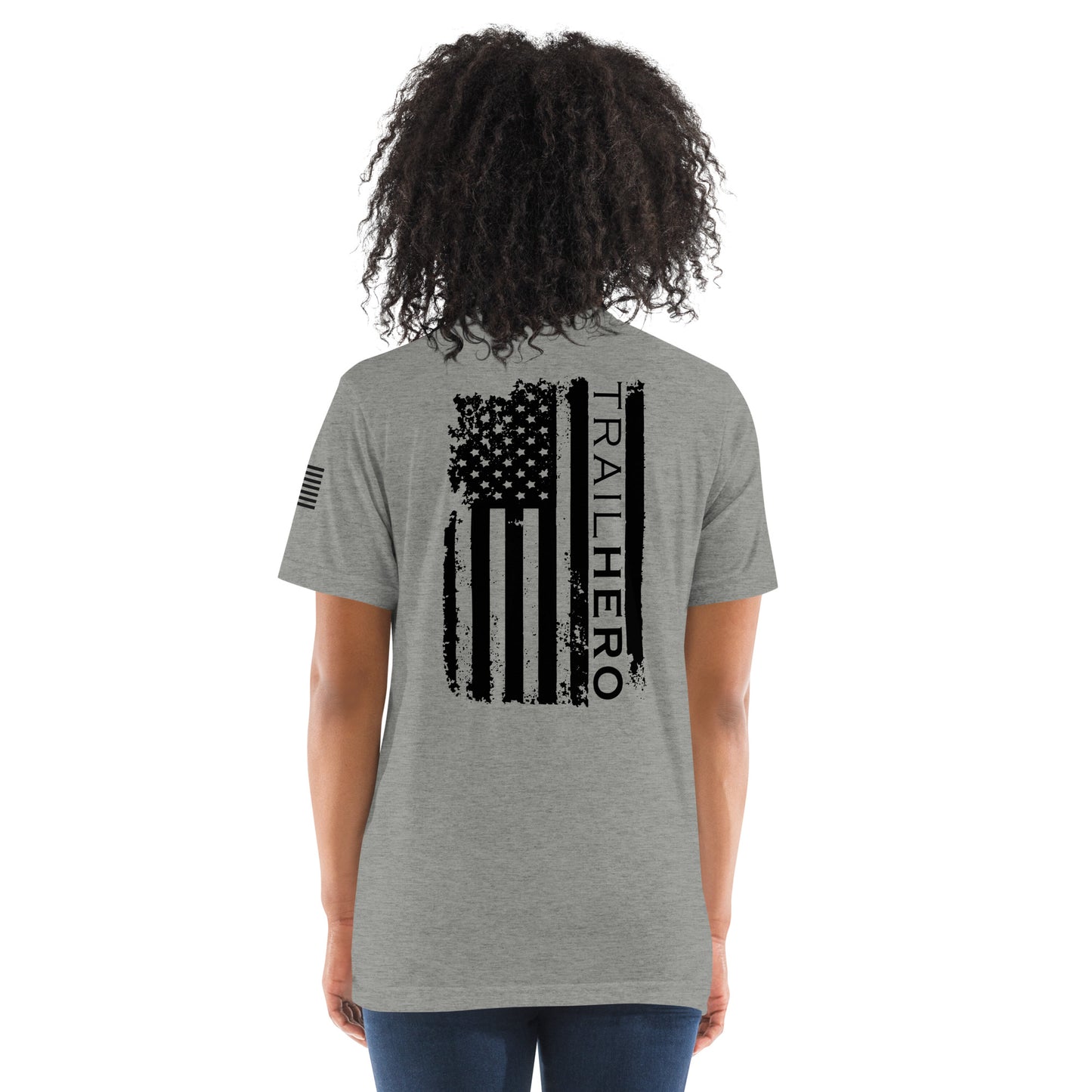 Trail Hero - Womens - Bella Canvas - Pre-Shrunk Tri-Blend - Short Sleeve T-shirt