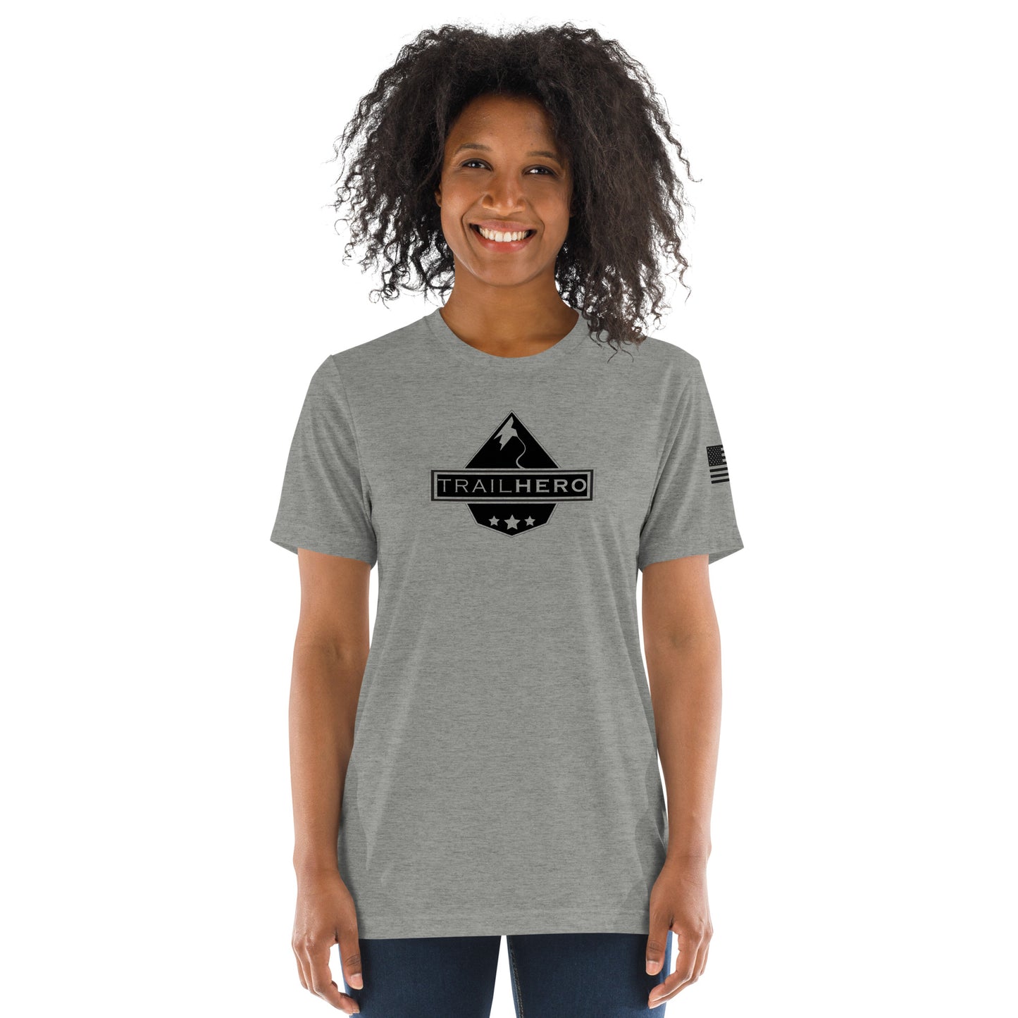 Trail Hero - Womens - Bella Canvas - Pre-Shrunk Tri-Blend - Short Sleeve T-shirt