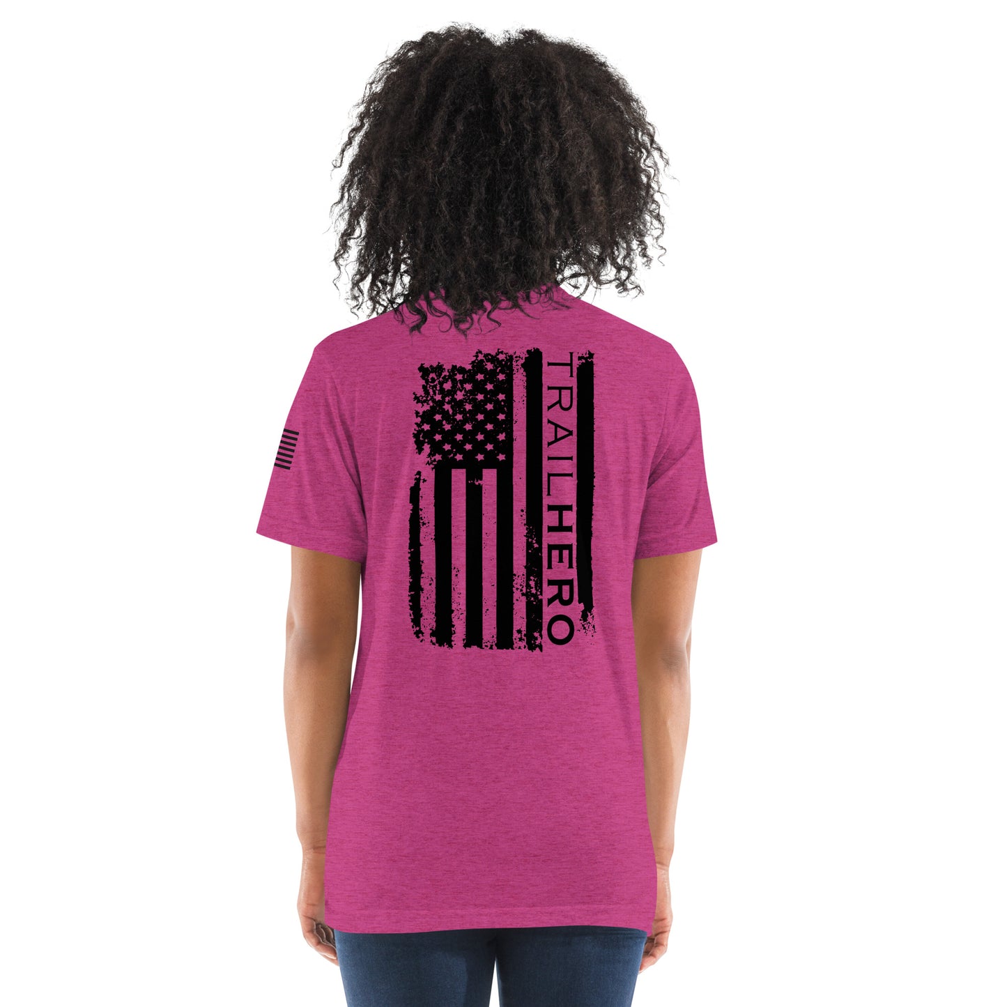 Trail Hero - Womens - Bella Canvas - Pre-Shrunk Tri-Blend - Short Sleeve T-shirt
