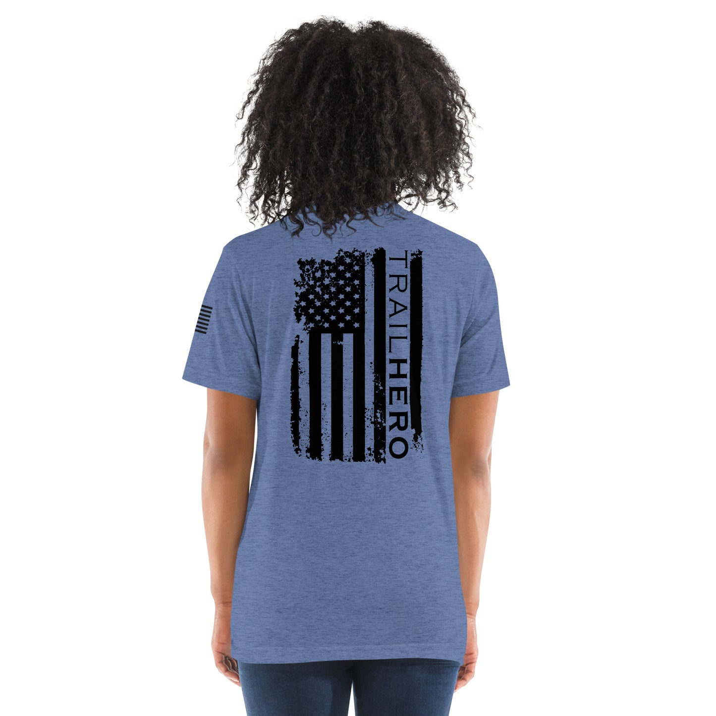 Trail Hero - Womens - Bella Canvas - Pre-Shrunk Tri-Blend - Short Sleeve T-shirt