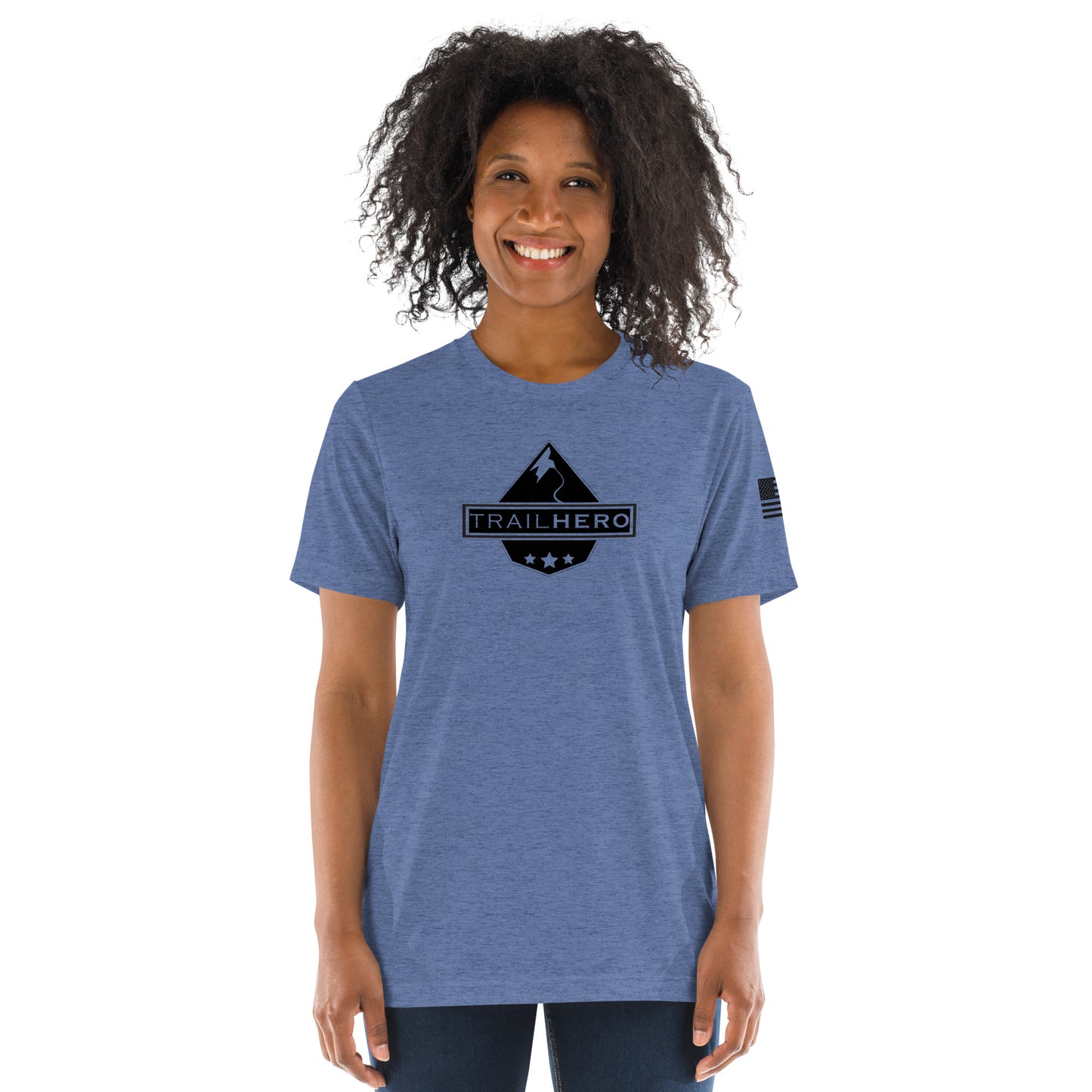 Trail Hero - Womens - Bella Canvas - Pre-Shrunk Tri-Blend - Short Sleeve T-shirt
