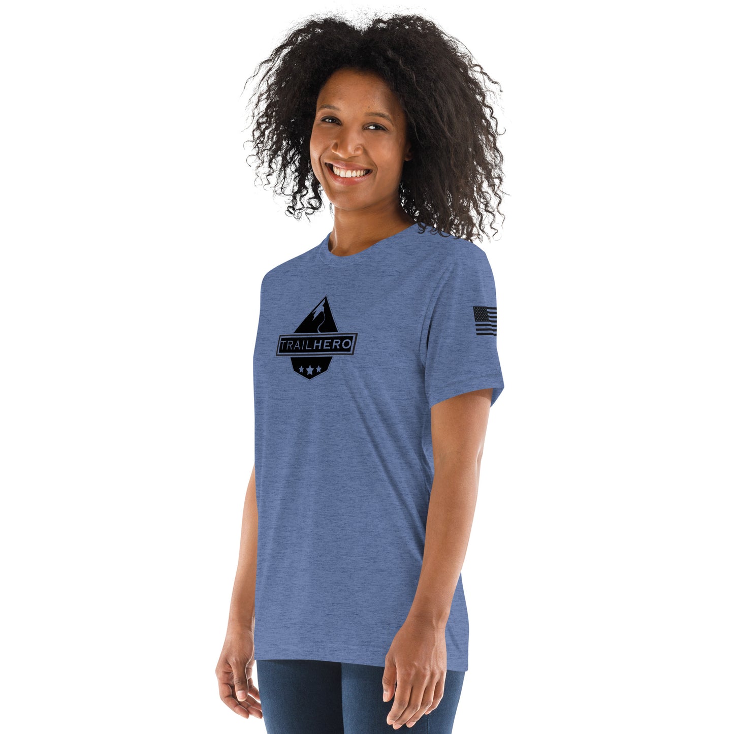 Trail Hero - Womens - Bella Canvas - Pre-Shrunk Tri-Blend - Short Sleeve T-shirt