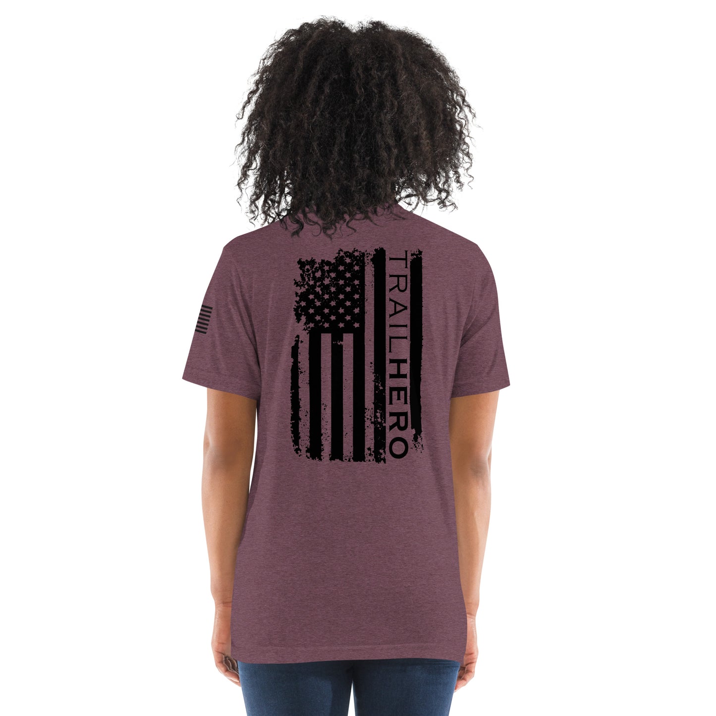 Trail Hero - Womens - Bella Canvas - Pre-Shrunk Tri-Blend - Short Sleeve T-shirt