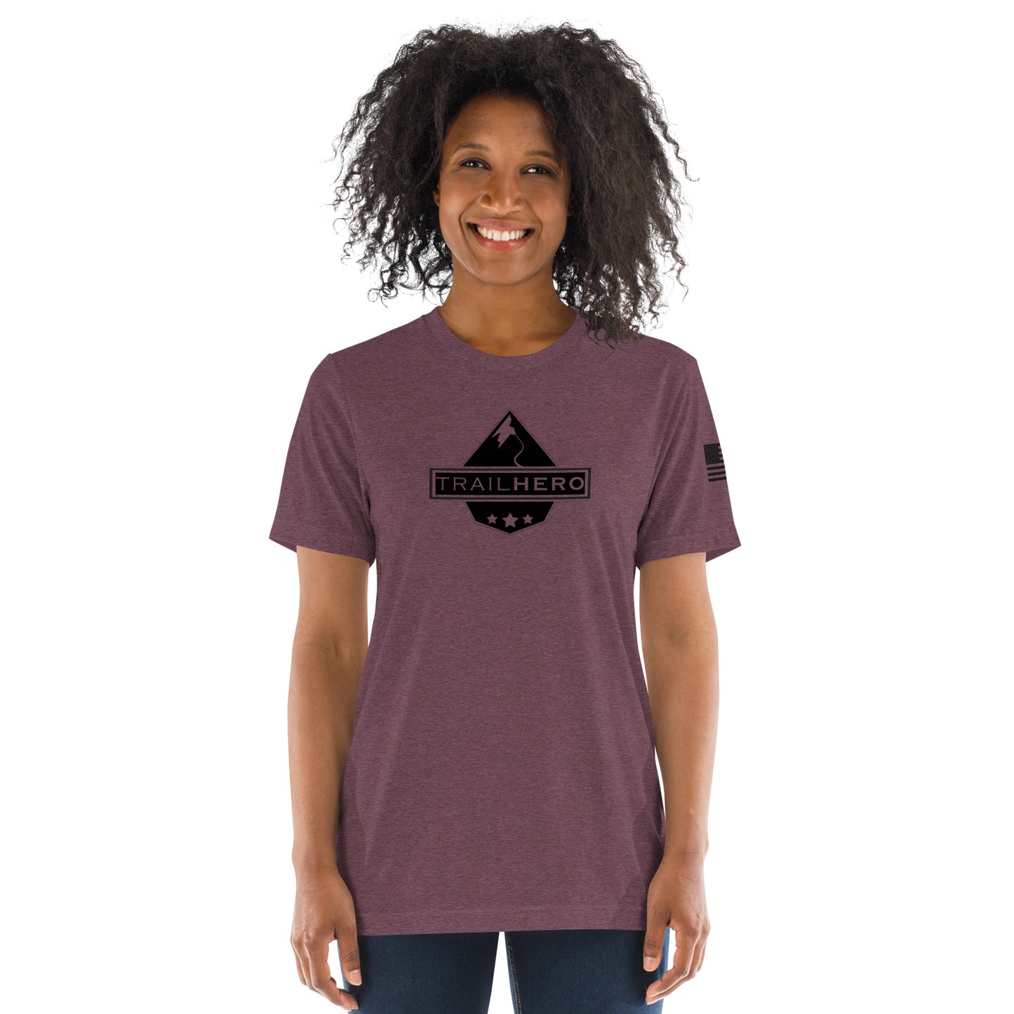 Trail Hero - Womens - Bella Canvas - Pre-Shrunk Tri-Blend - Short Sleeve T-shirt