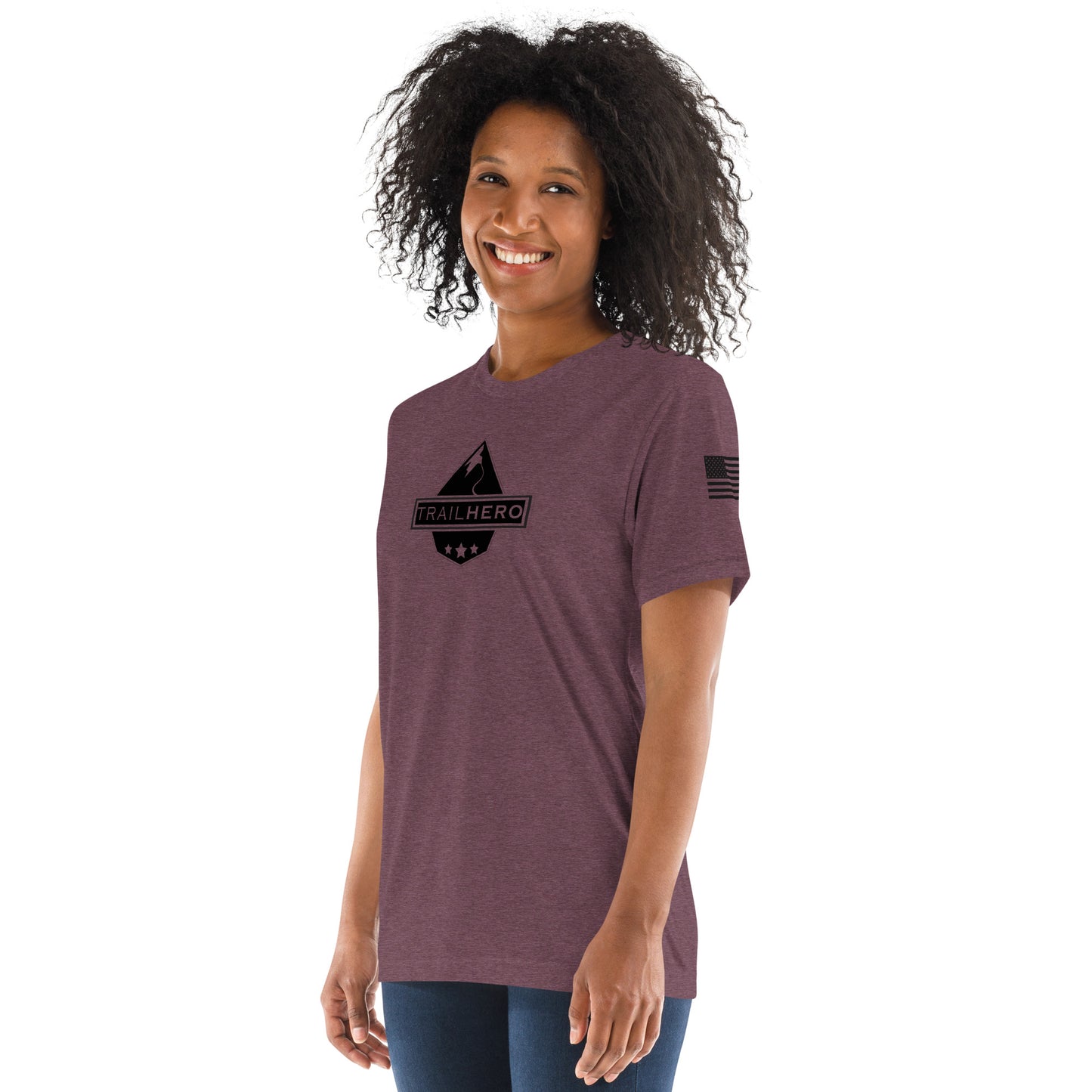 Trail Hero - Womens - Bella Canvas - Pre-Shrunk Tri-Blend - Short Sleeve T-shirt