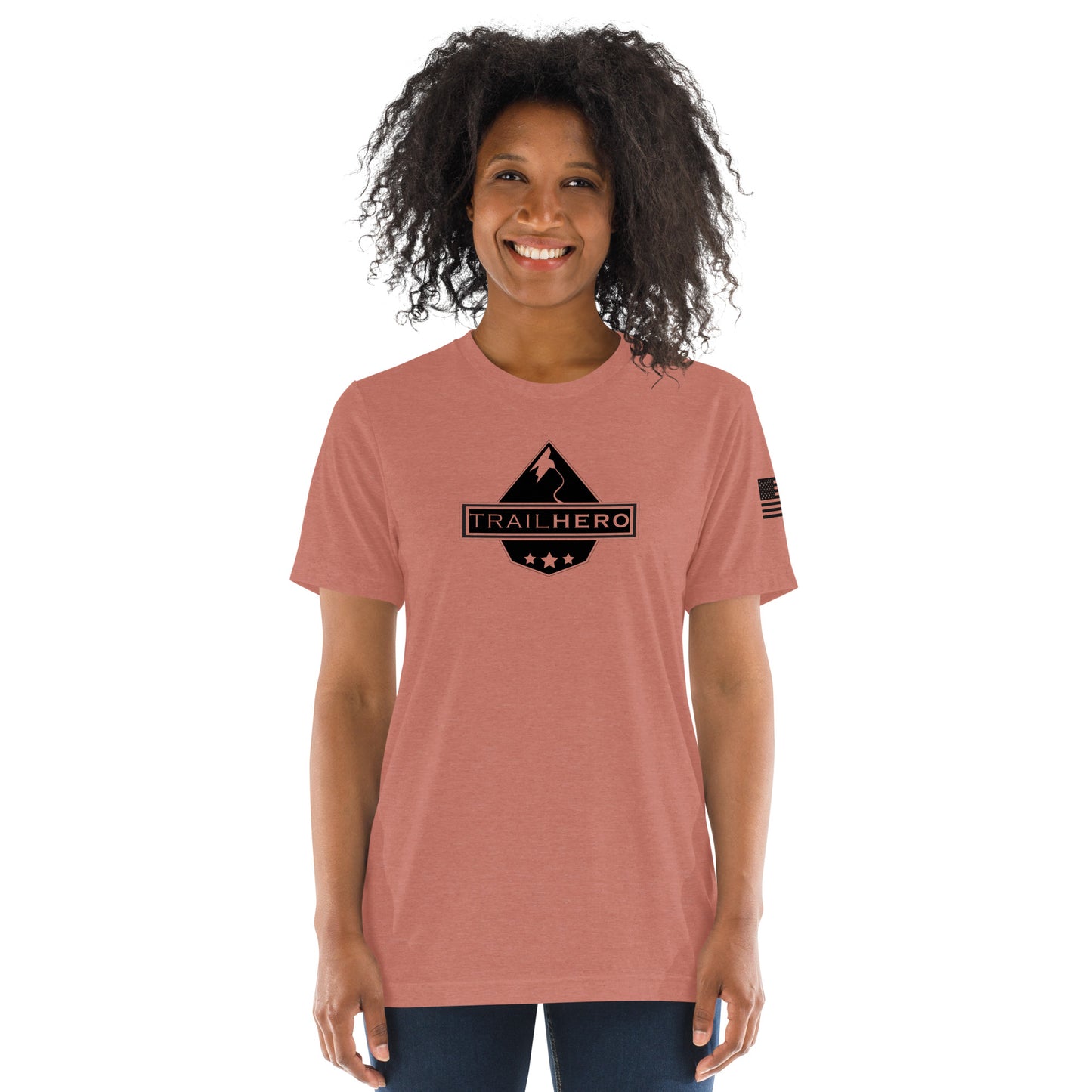 Trail Hero - Womens - Bella Canvas - Pre-Shrunk Tri-Blend - Short Sleeve T-shirt