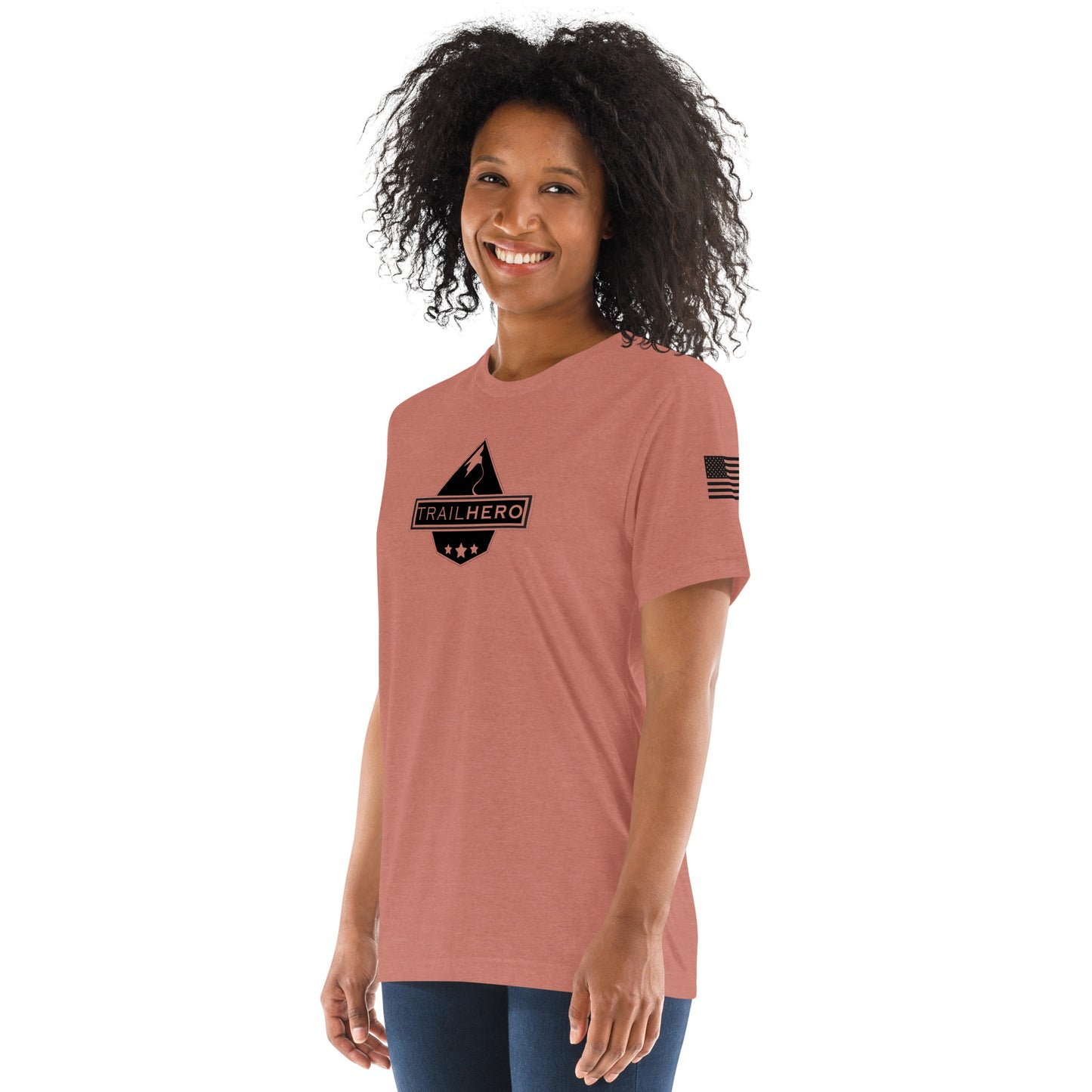 Trail Hero - Womens - Bella Canvas - Pre-Shrunk Tri-Blend - Short Sleeve T-shirt