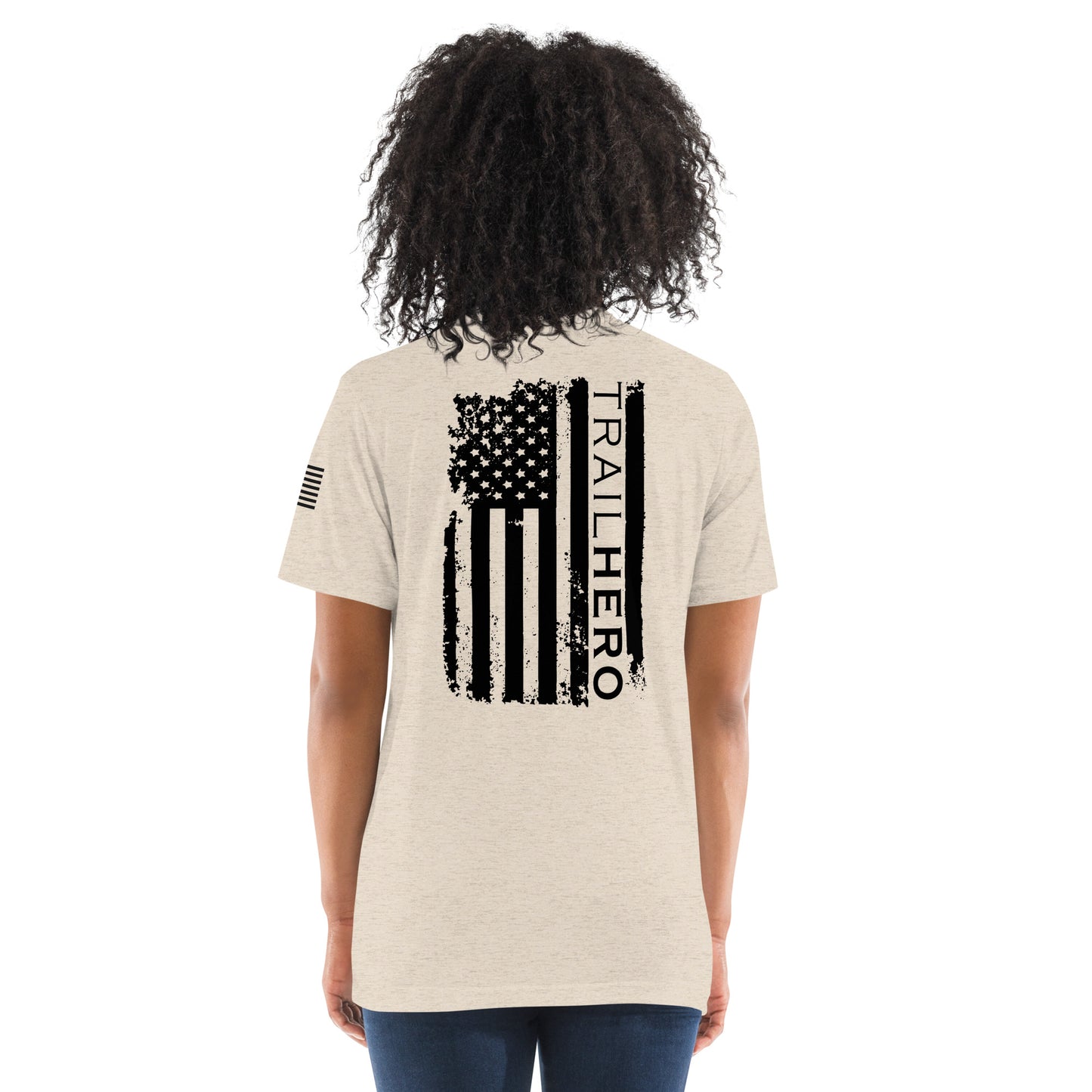 Trail Hero - Womens - Bella Canvas - Pre-Shrunk Tri-Blend - Short Sleeve T-shirt