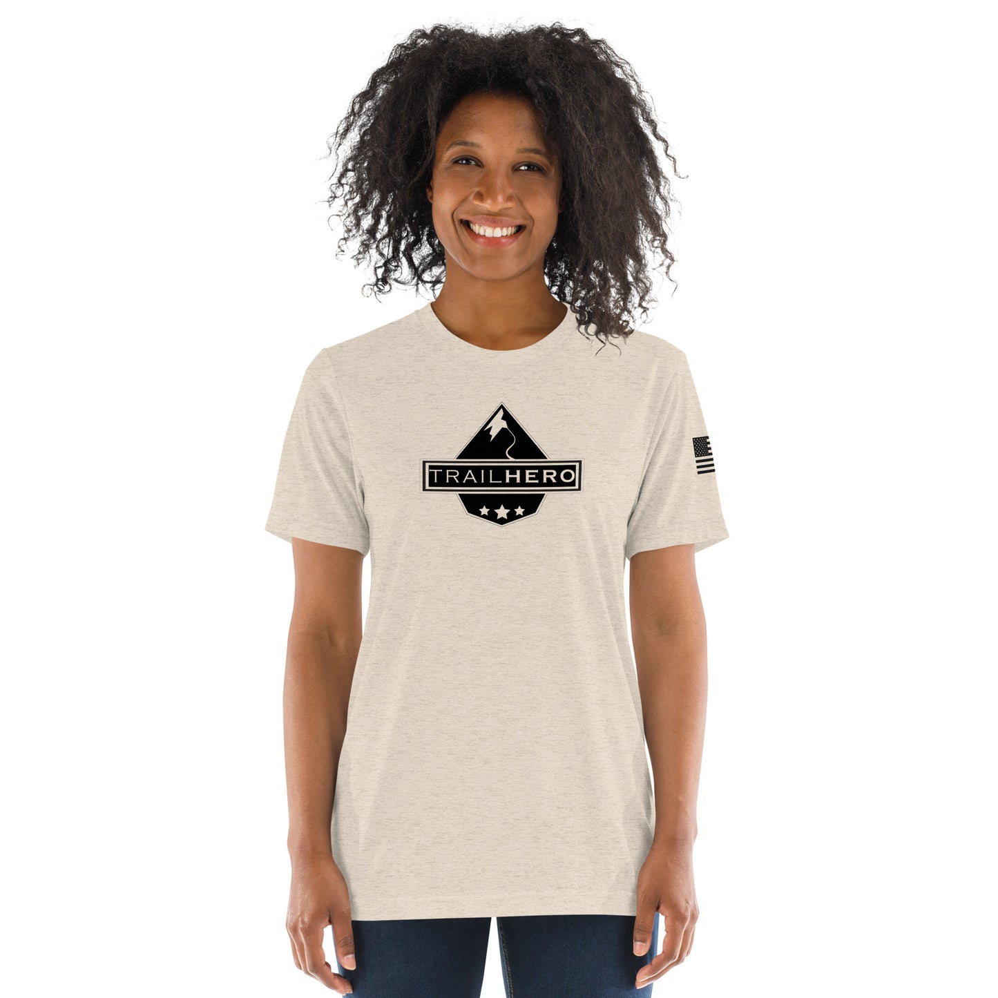 Trail Hero - Womens - Bella Canvas - Pre-Shrunk Tri-Blend - Short Sleeve T-shirt