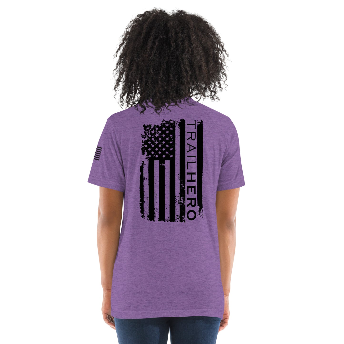 Trail Hero - Womens - Bella Canvas - Pre-Shrunk Tri-Blend - Short Sleeve T-shirt