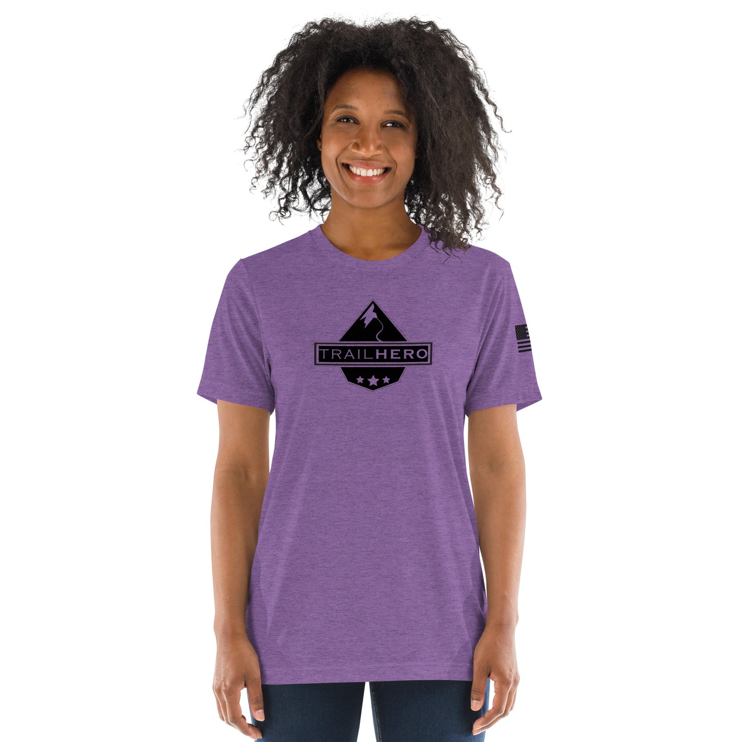 Trail Hero - Womens - Bella Canvas - Pre-Shrunk Tri-Blend - Short Sleeve T-shirt