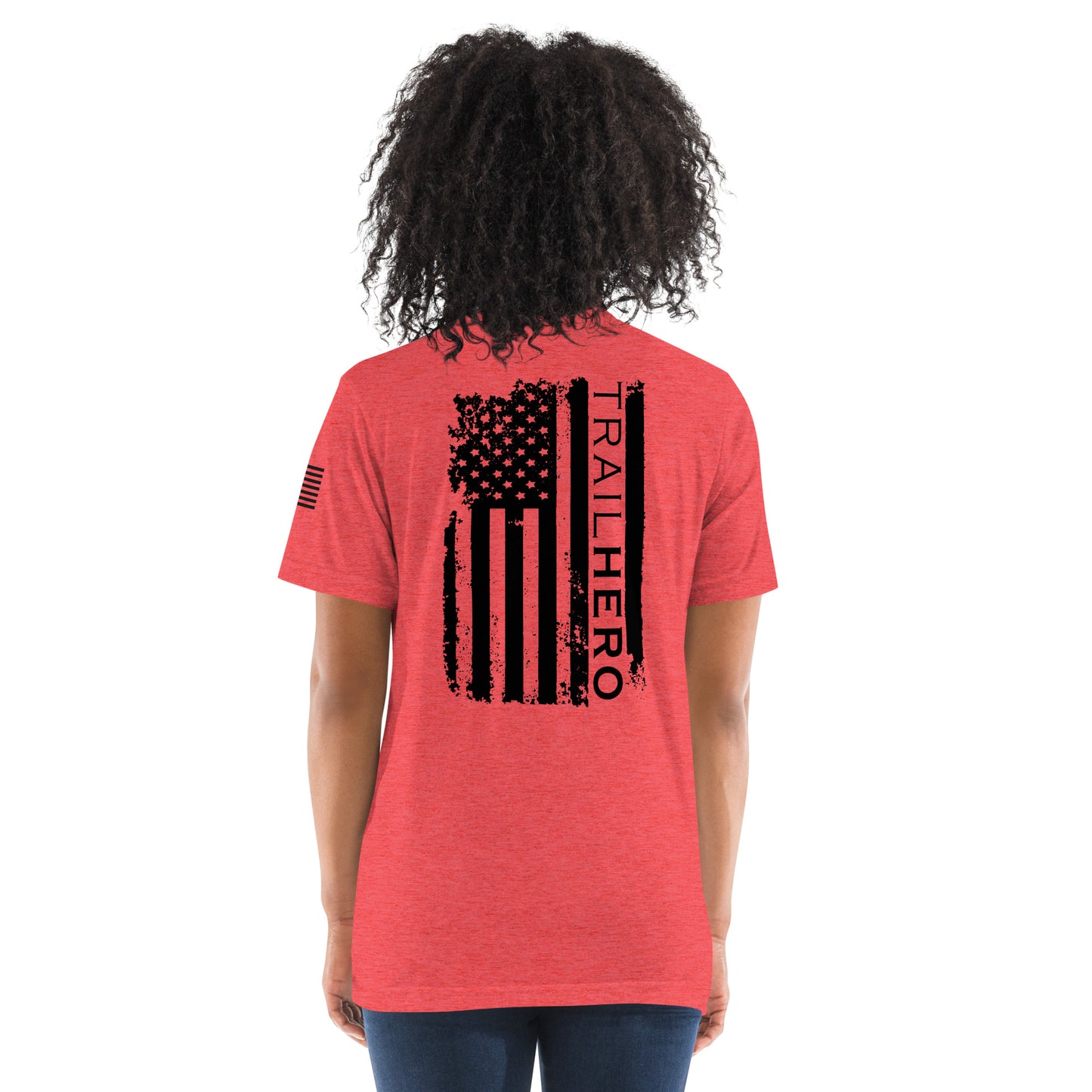 Trail Hero - Womens - Bella Canvas - Pre-Shrunk Tri-Blend - Short Sleeve T-shirt