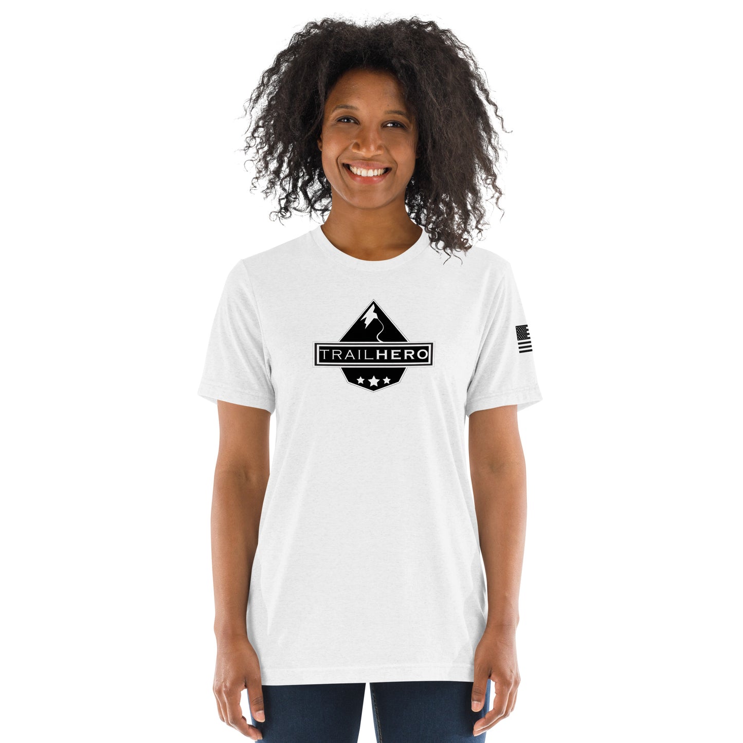 Trail Hero - Womens - Bella Canvas - Pre-Shrunk Tri-Blend - Short Sleeve T-shirt