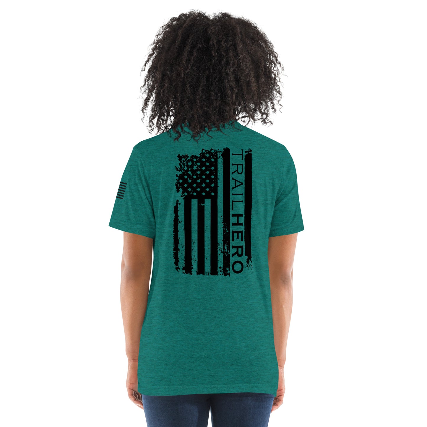 Trail Hero - Womens - Bella Canvas - Pre-Shrunk Tri-Blend - Short Sleeve T-shirt