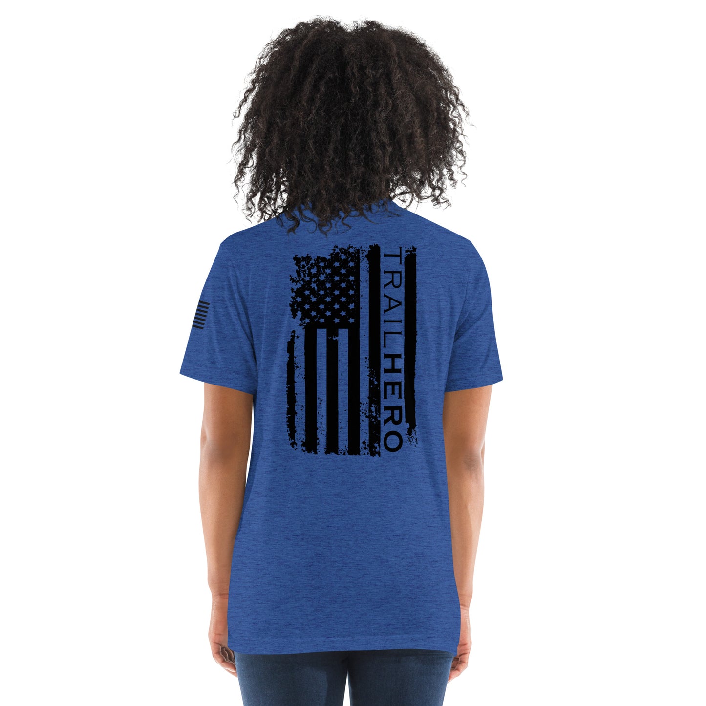 Trail Hero - Womens - Bella Canvas - Pre-Shrunk Tri-Blend - Short Sleeve T-shirt