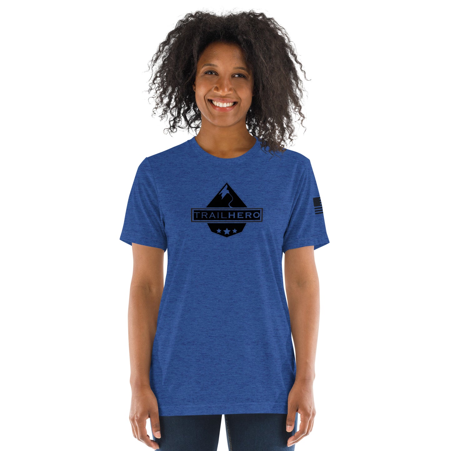 Trail Hero - Womens - Bella Canvas - Pre-Shrunk Tri-Blend - Short Sleeve T-shirt